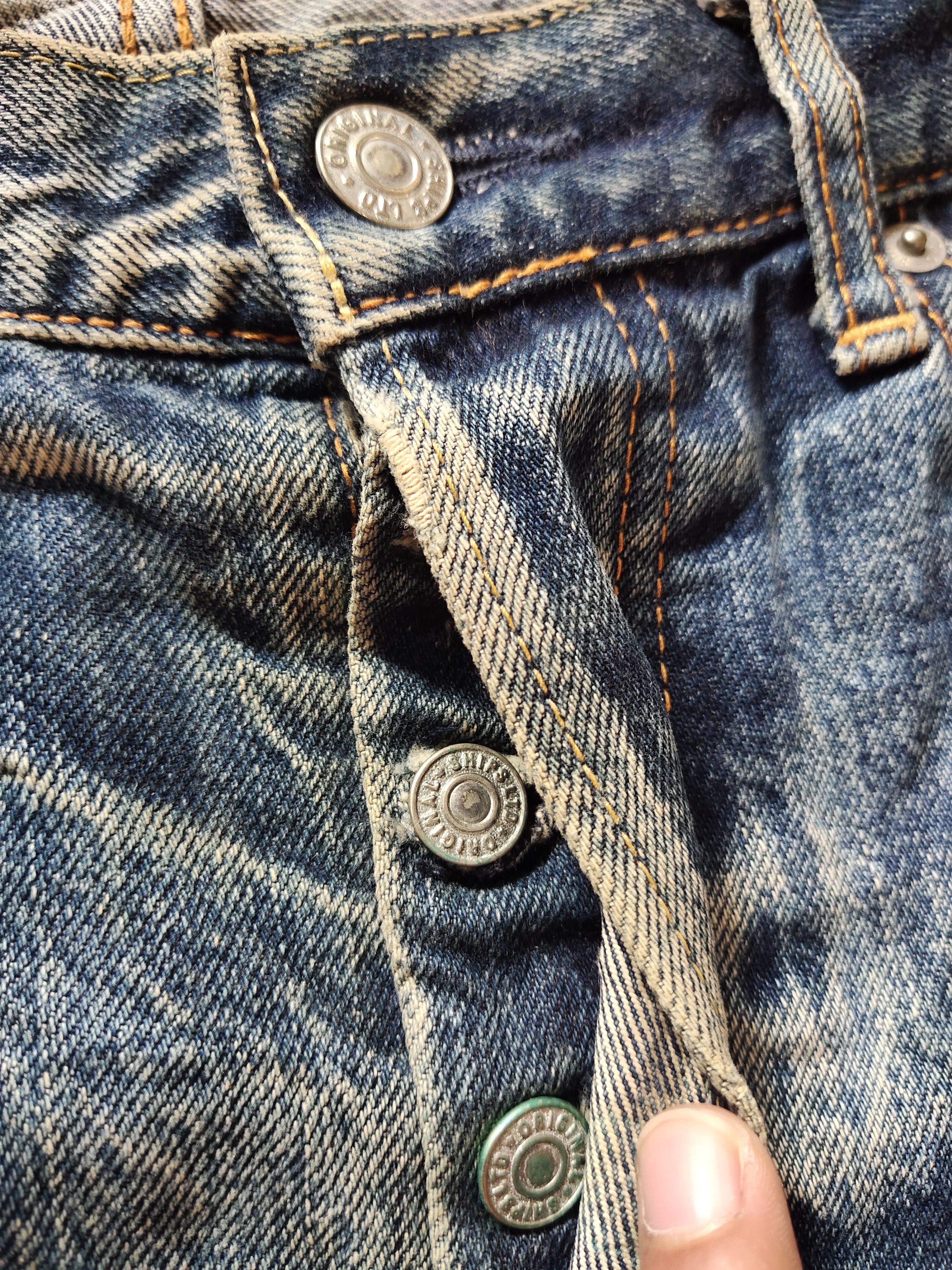 Japanese Brand × Ships Jet Blue Rare ship jet blue distressed denim jeans Size US 31 - 7 Thumbnail