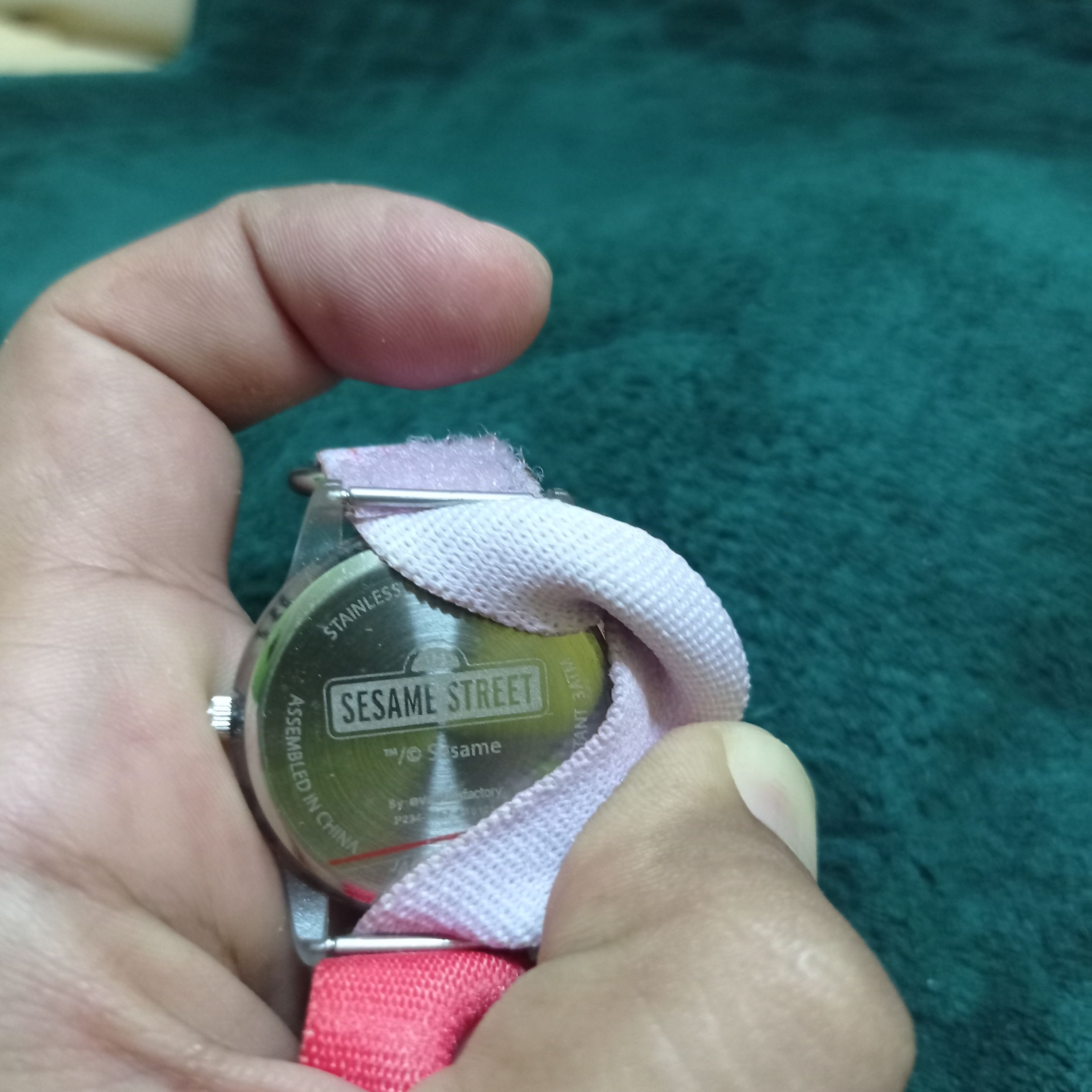 Vintage Retro Sesame Street Ladies Watch (Adjustable Velcro Strap ) Size ONE SIZE - 4 Thumbnail