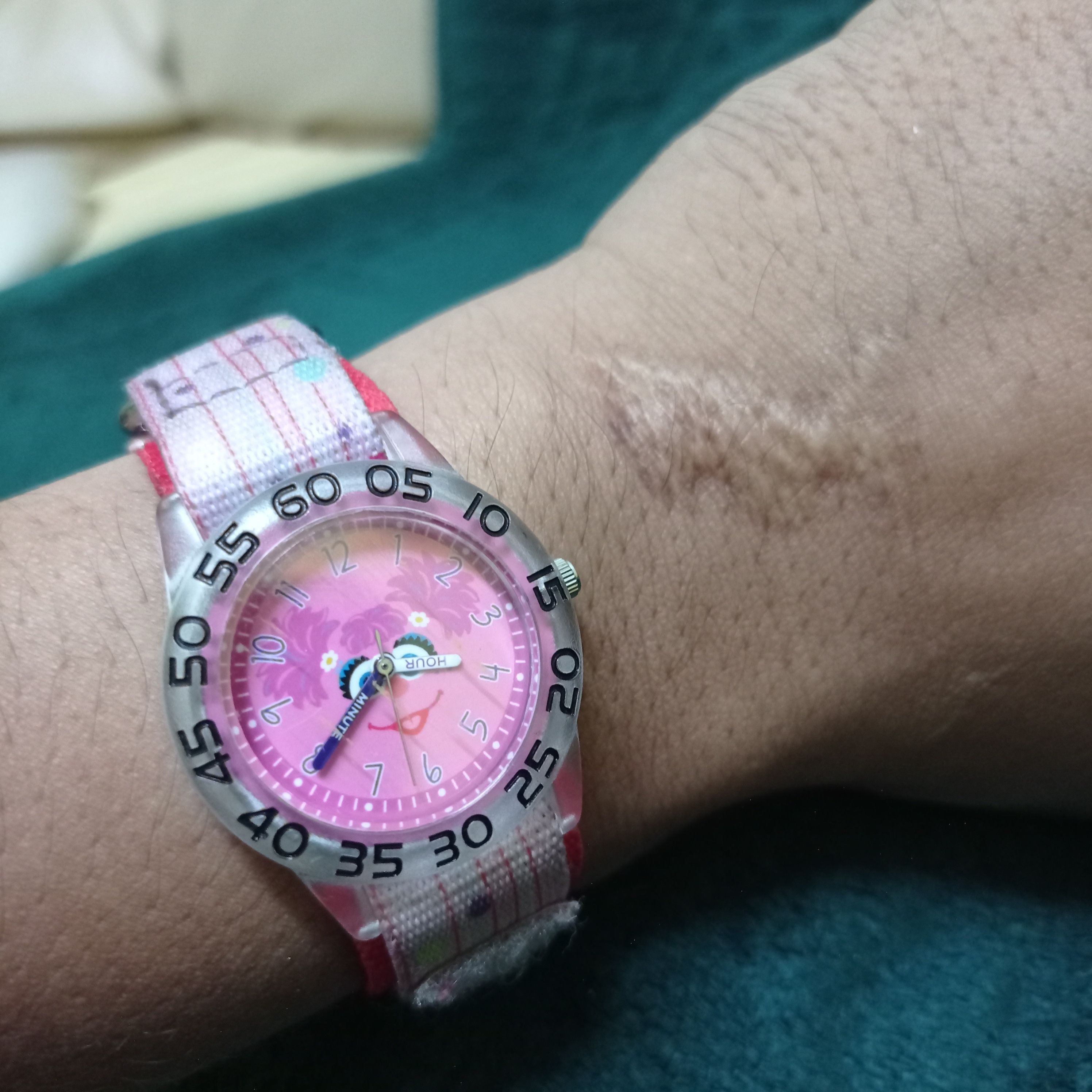 Ladies watch with velcro strap clearance