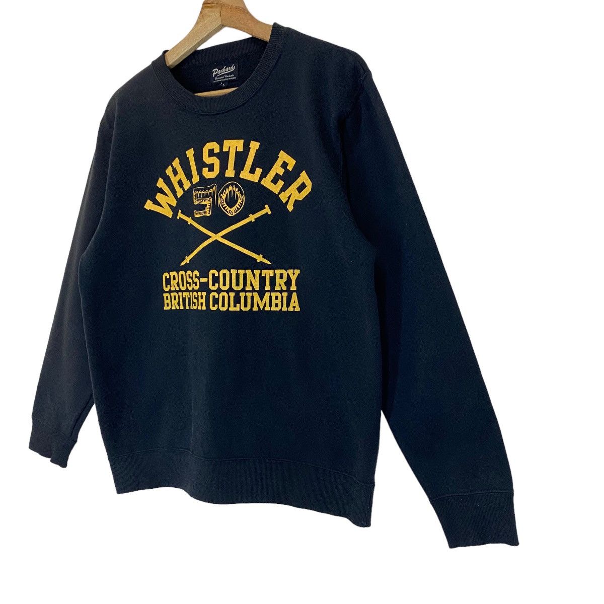 Japanese Brand × Vintage Panhard Whistler Big Logo Crewneck Sweatshirt Size M Size US M / EU 48-50 / 2 - 3 Thumbnail