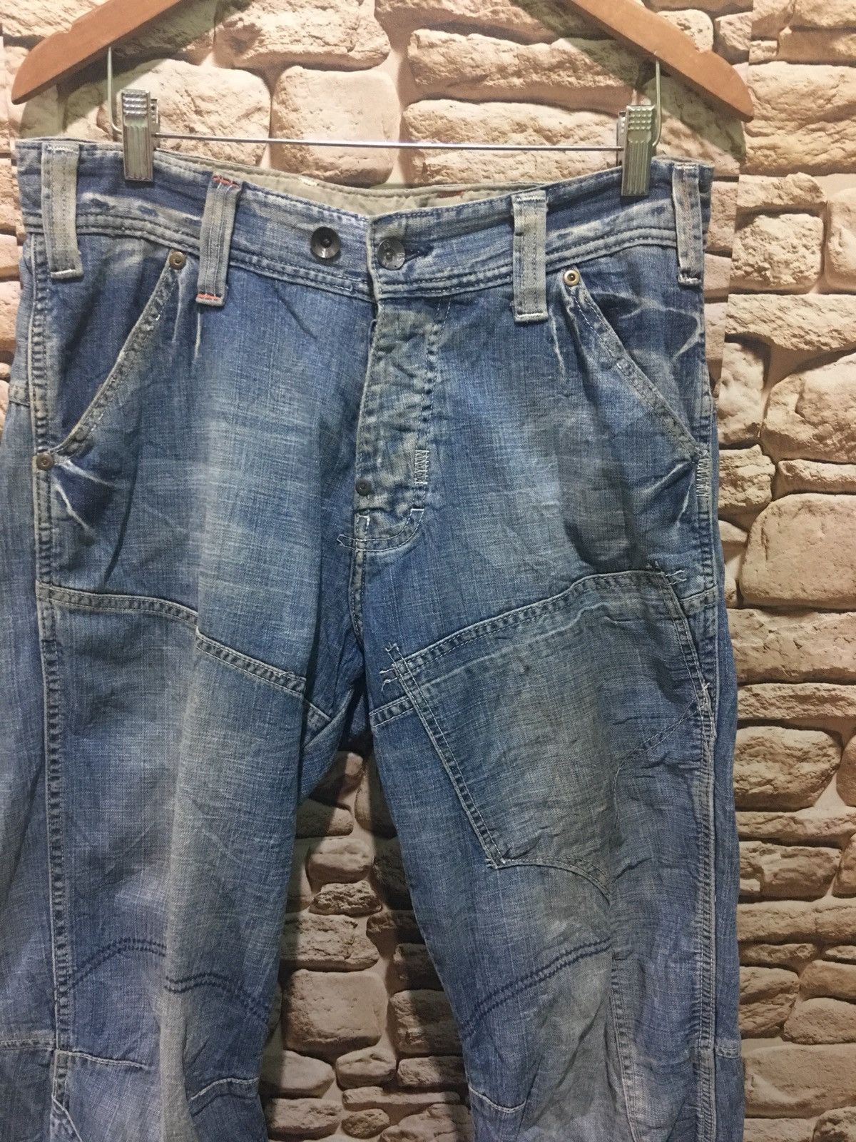 G-Star × Japanese Brand Designer x Japanese Brand x G-Star Raw Jeans Size US 32 / EU 48 - 2 Thumbnail