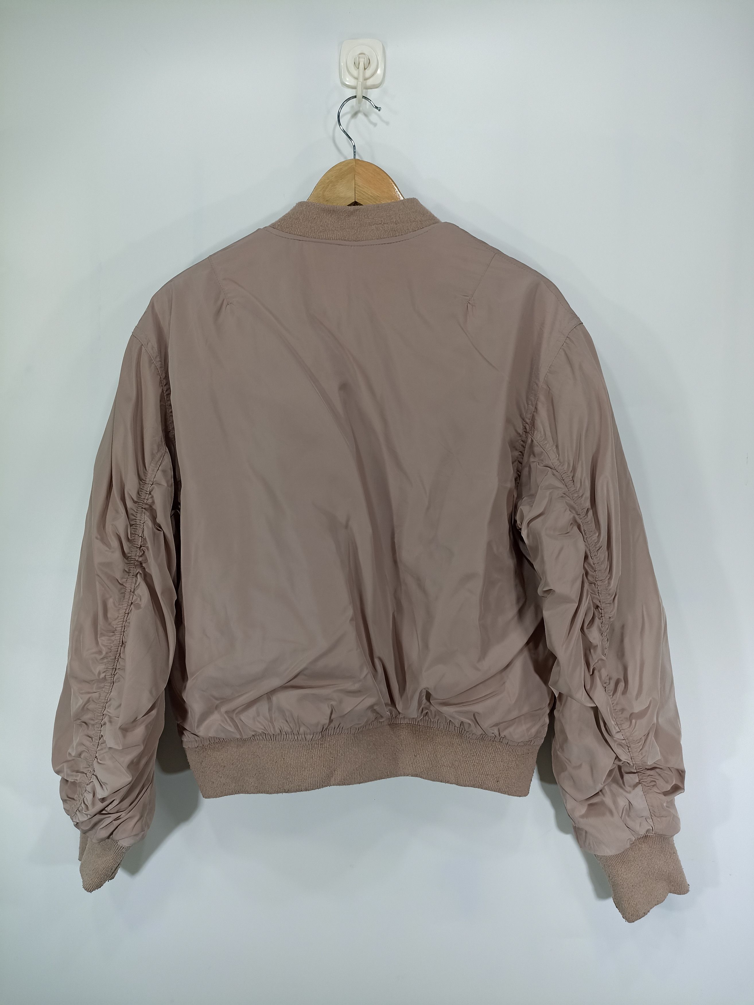 Japanese Brand × Vintage Bomber Cropped Reversible Bulky Fleece Streetwear Size US M / EU 48-50 / 2 - 9 Thumbnail