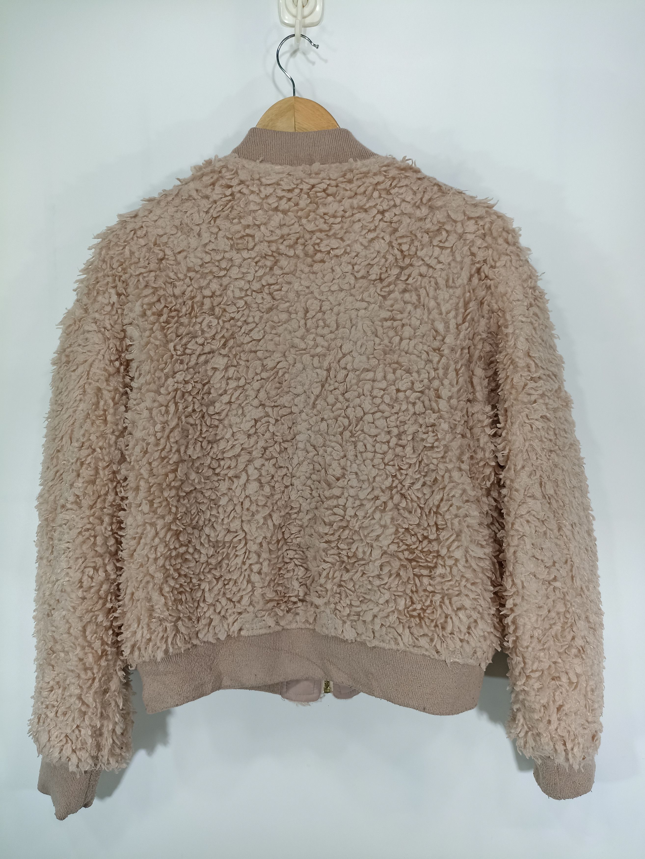 Japanese Brand × Vintage Bomber Cropped Reversible Bulky Fleece Streetwear Size US M / EU 48-50 / 2 - 5 Thumbnail