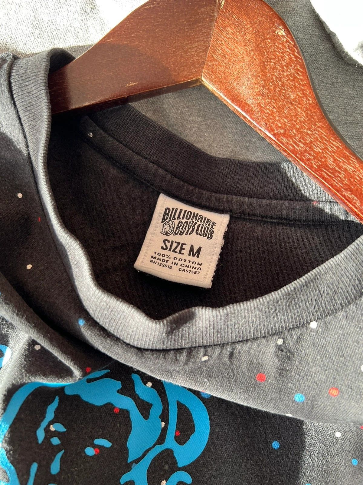 Billionaire Boys Club Billionaire Boys Club Galaxy Black T-Shirt Size US M / EU 48-50 / 2 - 6 Thumbnail