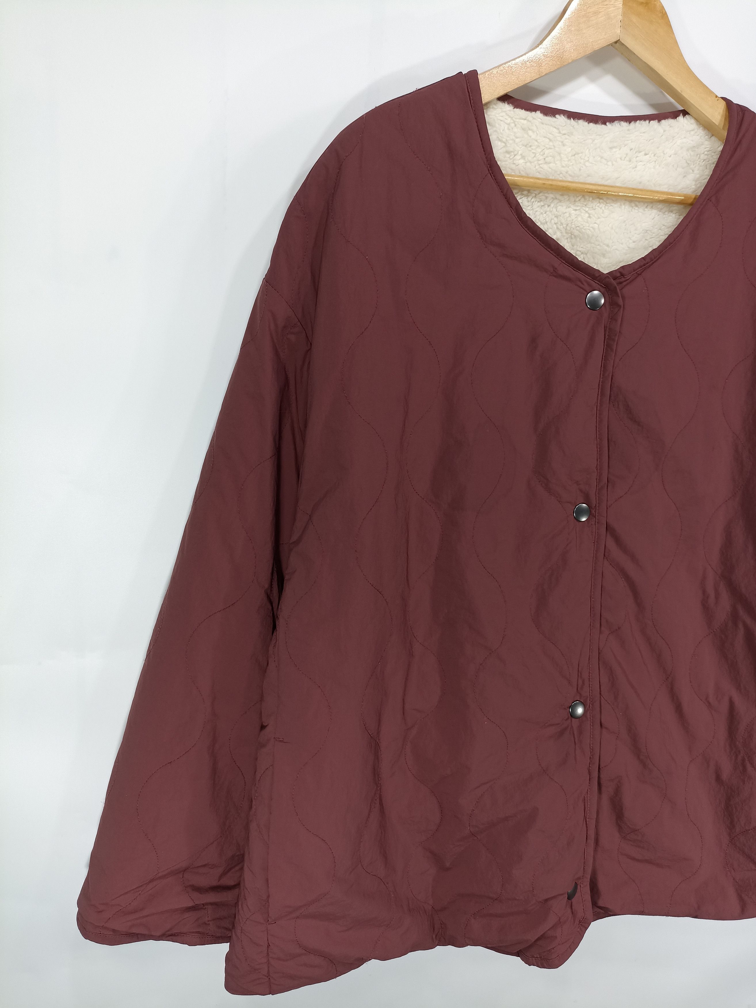 Japanese Brand × Uniqlo Vintage Uniqlo Reversible Pile Fleece Size US XL / EU 56 / 4 - 4 Thumbnail