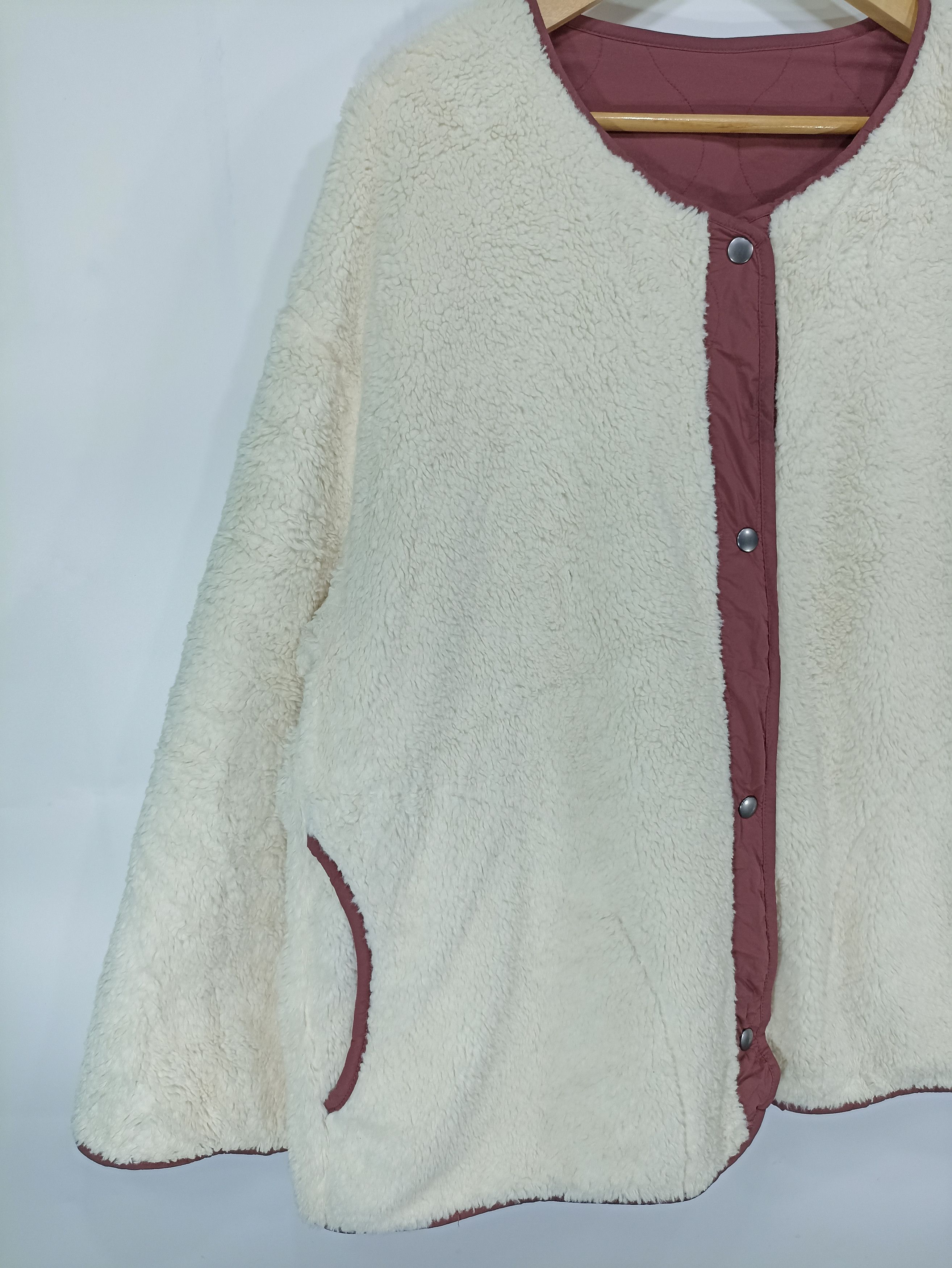 Japanese Brand × Uniqlo Vintage Uniqlo Reversible Pile Fleece Size US XL / EU 56 / 4 - 9 Thumbnail