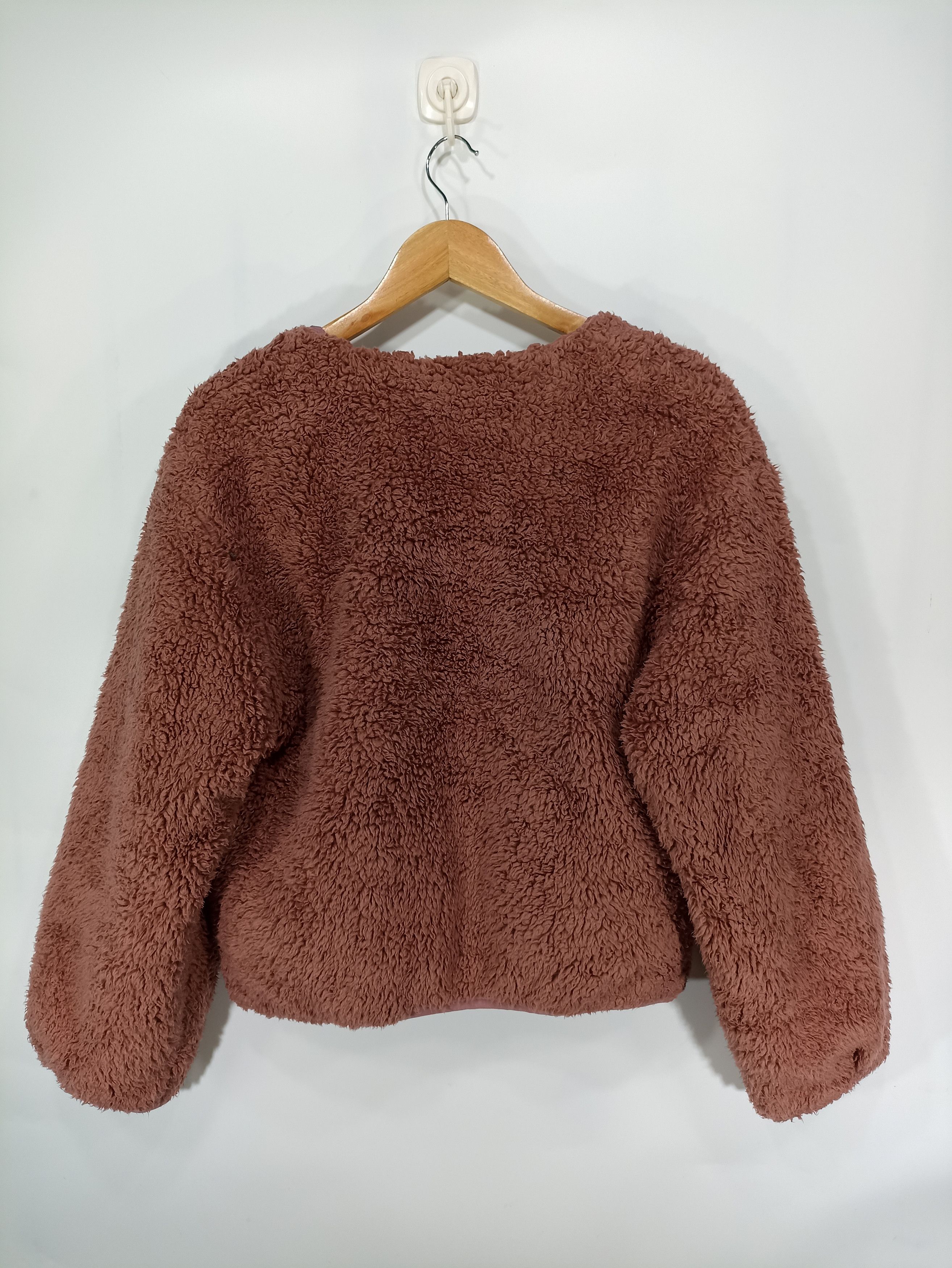 20471120 × Beauty Beast × Japanese Brand W Closet Reversible Cropped Pile Fleece Cardigan Jacket Size US S / EU 44-46 / 1 - 12 Thumbnail