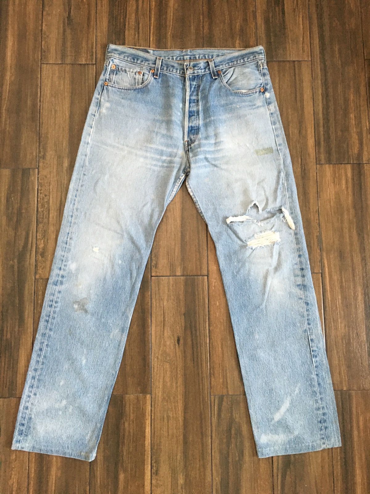 Vintage Distressed Jeans Levis 501xx