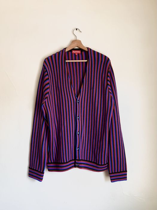 Supreme Supreme Micro Stripe Cardigan | Grailed