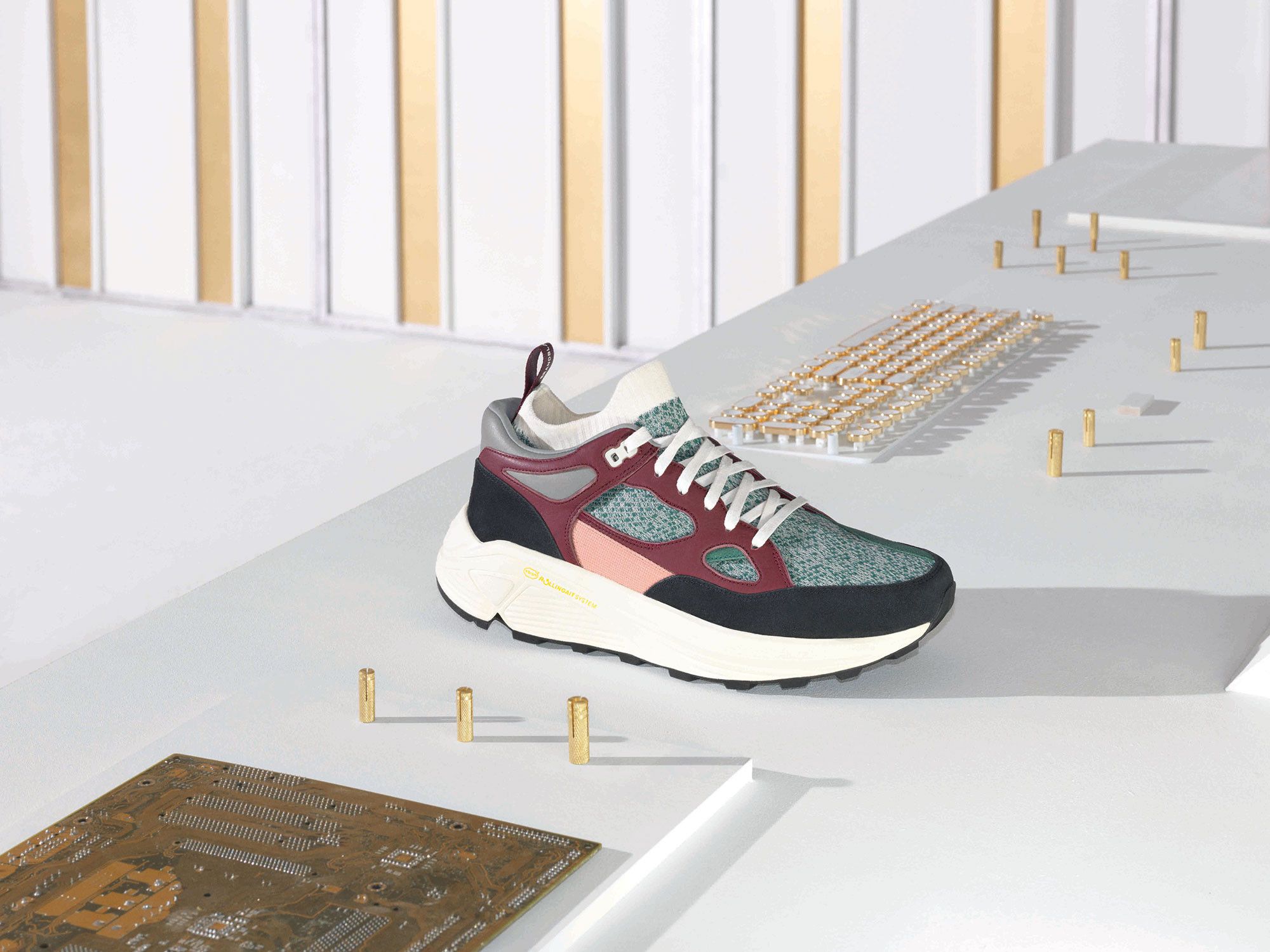 Brandblack × Maison Kitsune MAISON KITSUNÉ X BRANDBLACK AURA RUNNER Size US 6.5 / IT 36.5 - 1 Thumbnail