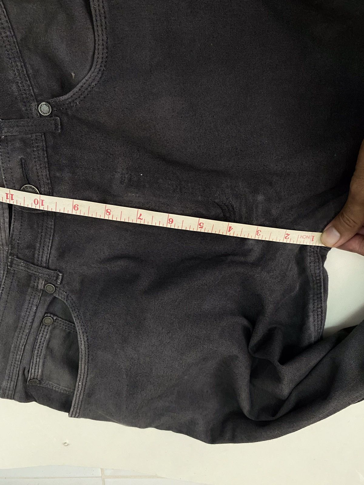 Designer × Neil Barrett Rare design Neil Barret denim black jeans Size US 33 - 17 Thumbnail