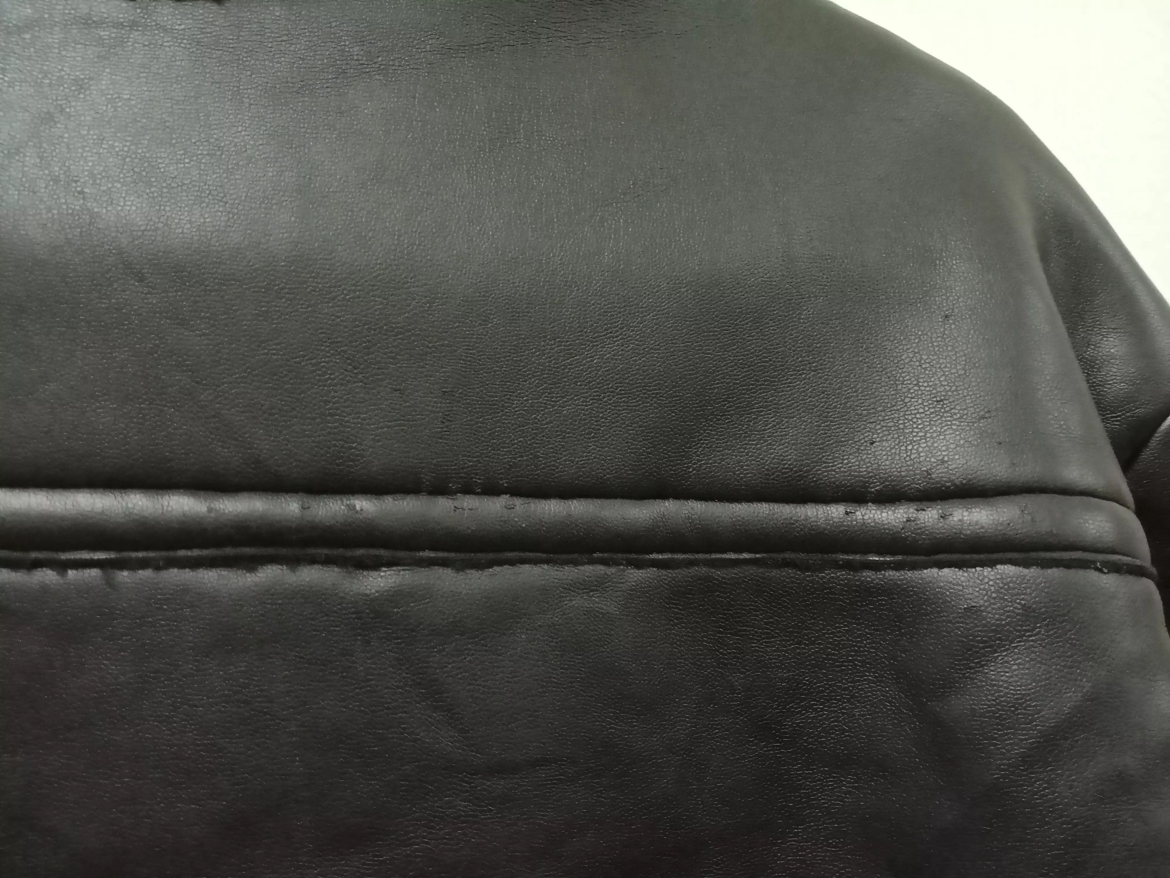 Other Vintage ROLLERGEAR Black Leather Sherpa Jacket Size US M / EU 48-50 / 2 - 11 Thumbnail