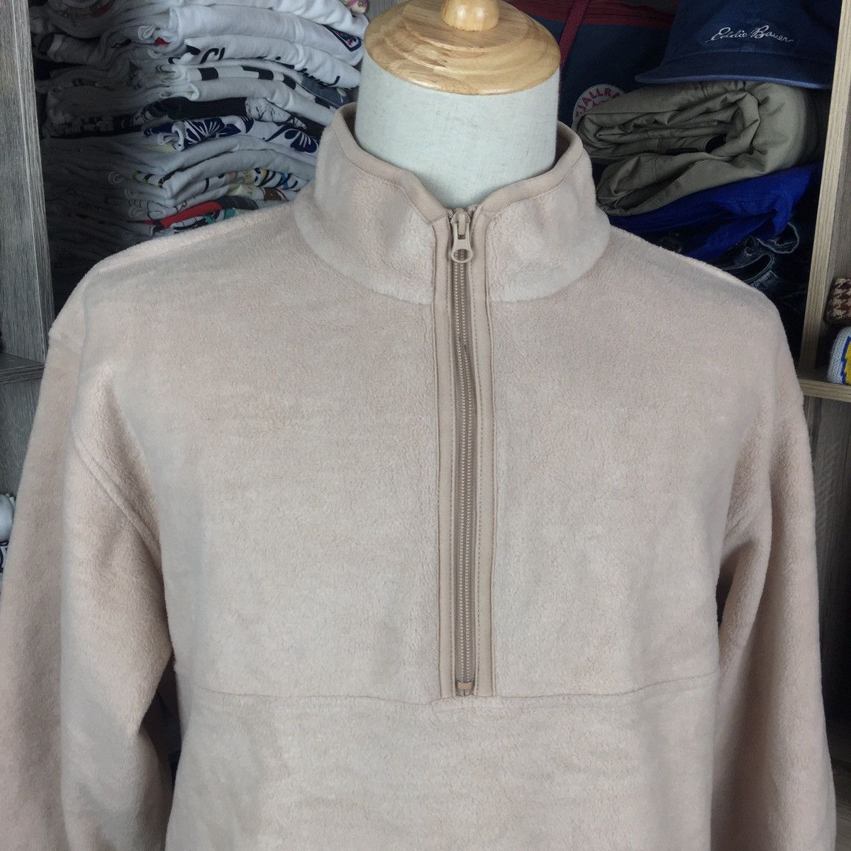 Uniqlo × Vintage 💥Final Drop💥Uniqlo Fleece Pullover Halfzip Size US XL / EU 56 / 4 - 2 Thumbnail
