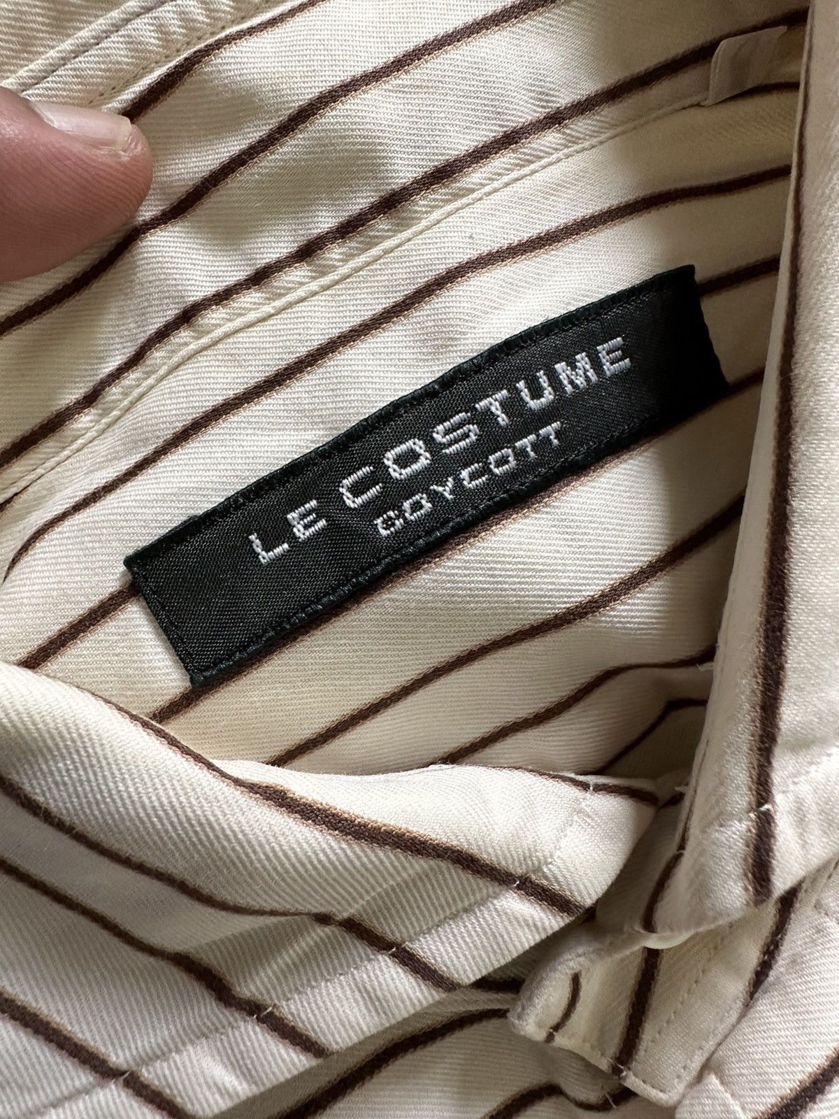 Boycott 00's Boycott Le Costume shirt archive Size US M / EU 48-50 / 2 - 10 Thumbnail