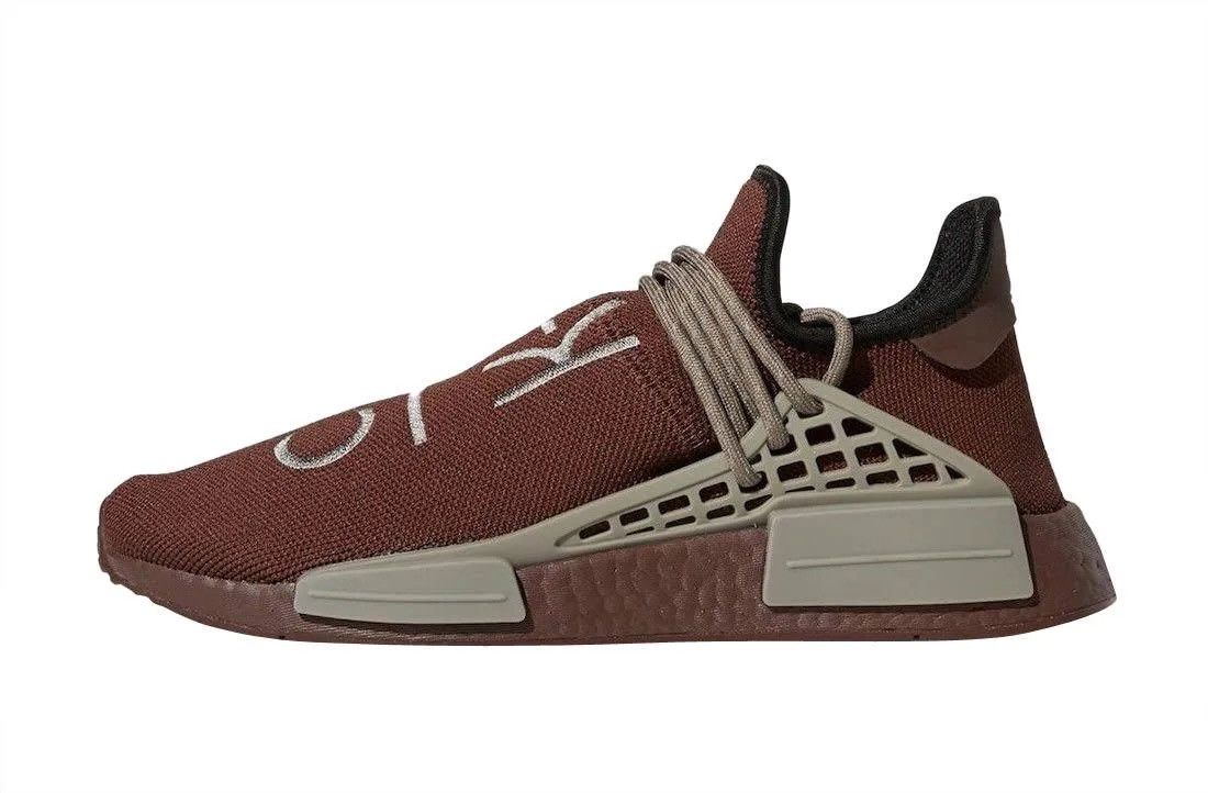Adidas × Pharrell NMD Hu Chocolate Size US 7.5 / IT 37.5 - 5 Thumbnail