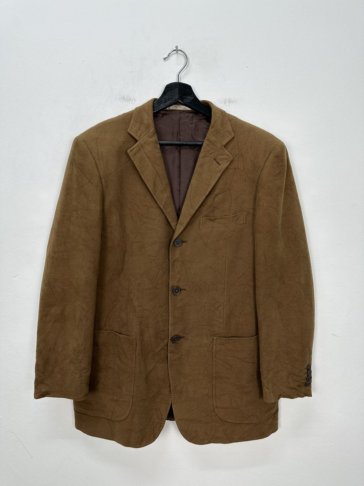 Vintage D'Homme A Homme Cotton Blazer Coat Jacket