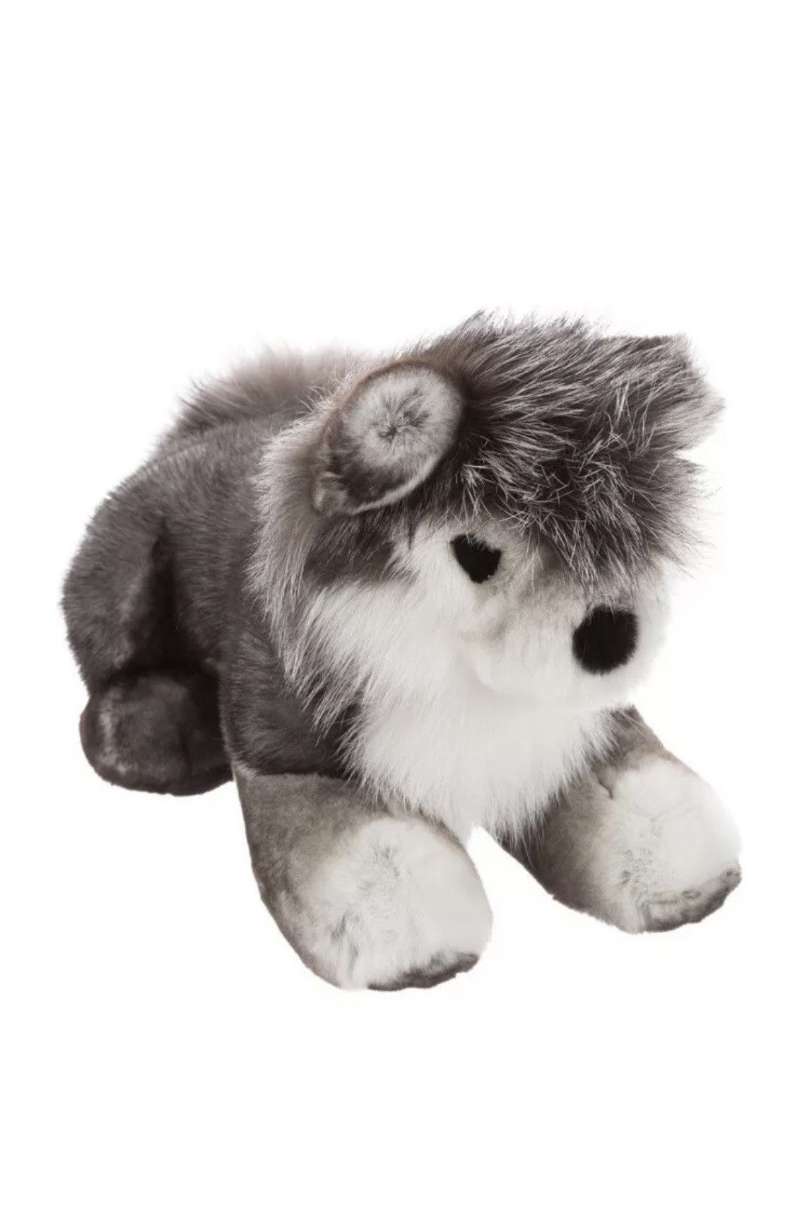 image of Loro Piana Fur Plush “ My Husky” Nib in Grey, Men's