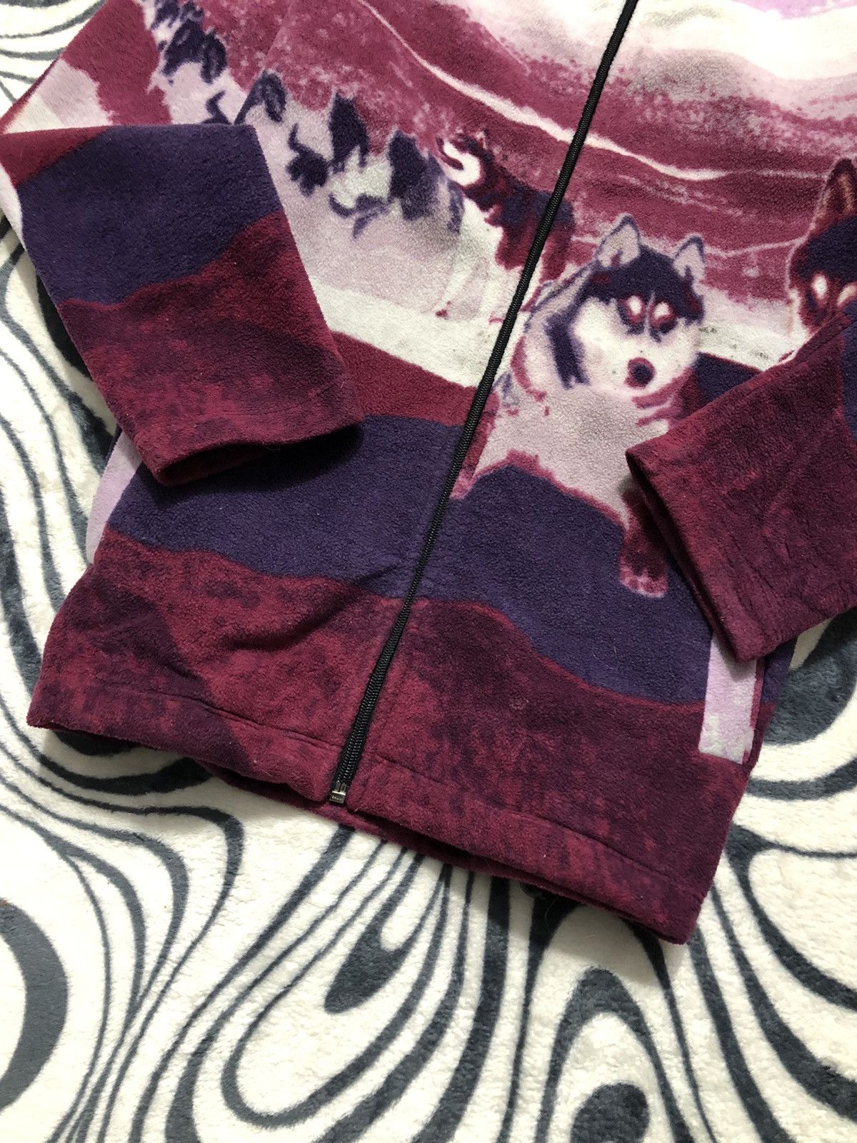 Vintage Vintage WOLF Fleece Jacket Size US M / EU 48-50 / 2 - 3 Thumbnail