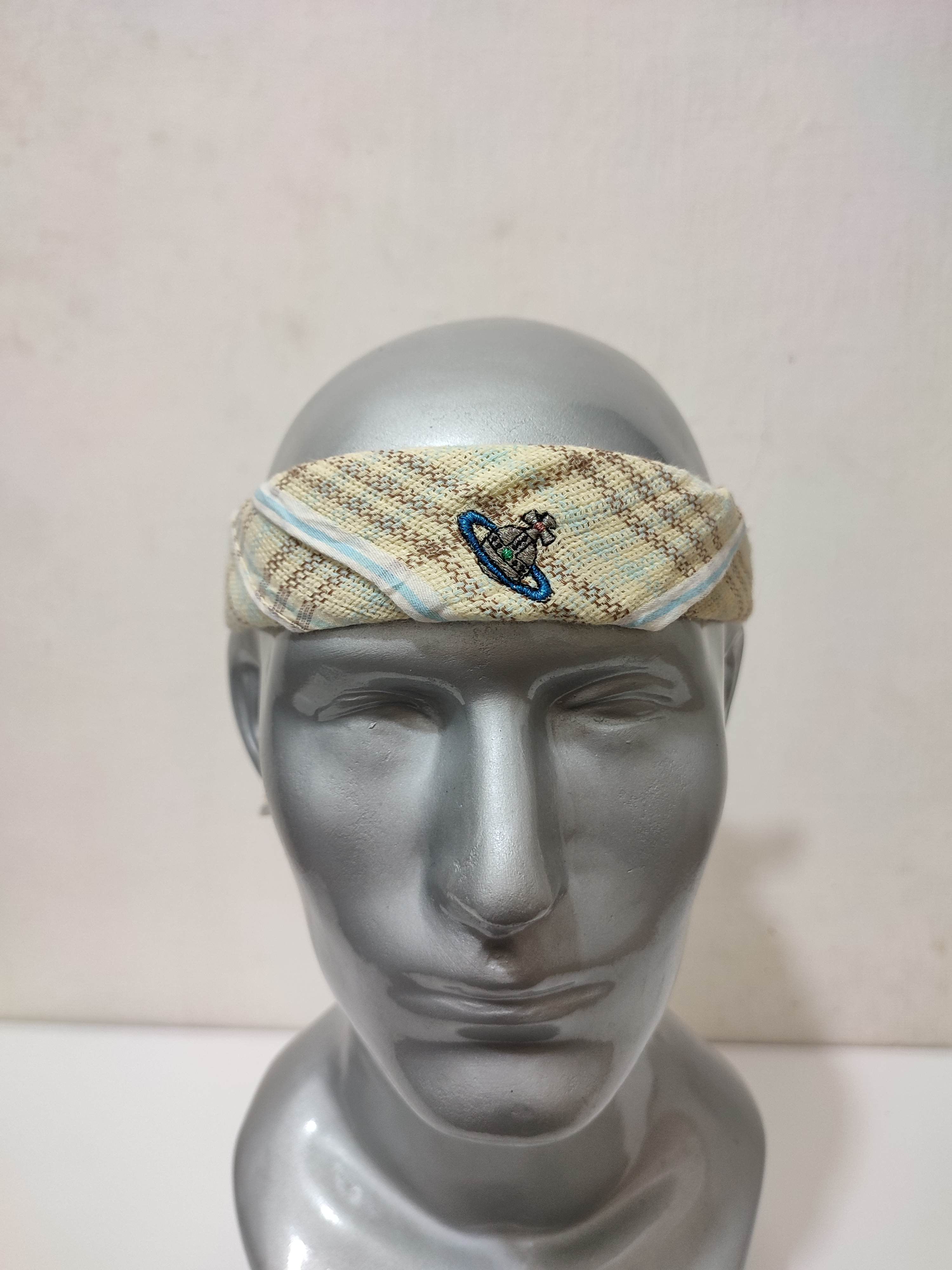 Vivienne Westwood Vivienne Westwood Embroidery Orb Logo Handkerchief Masked Size ONE SIZE - 1 Thumbnail