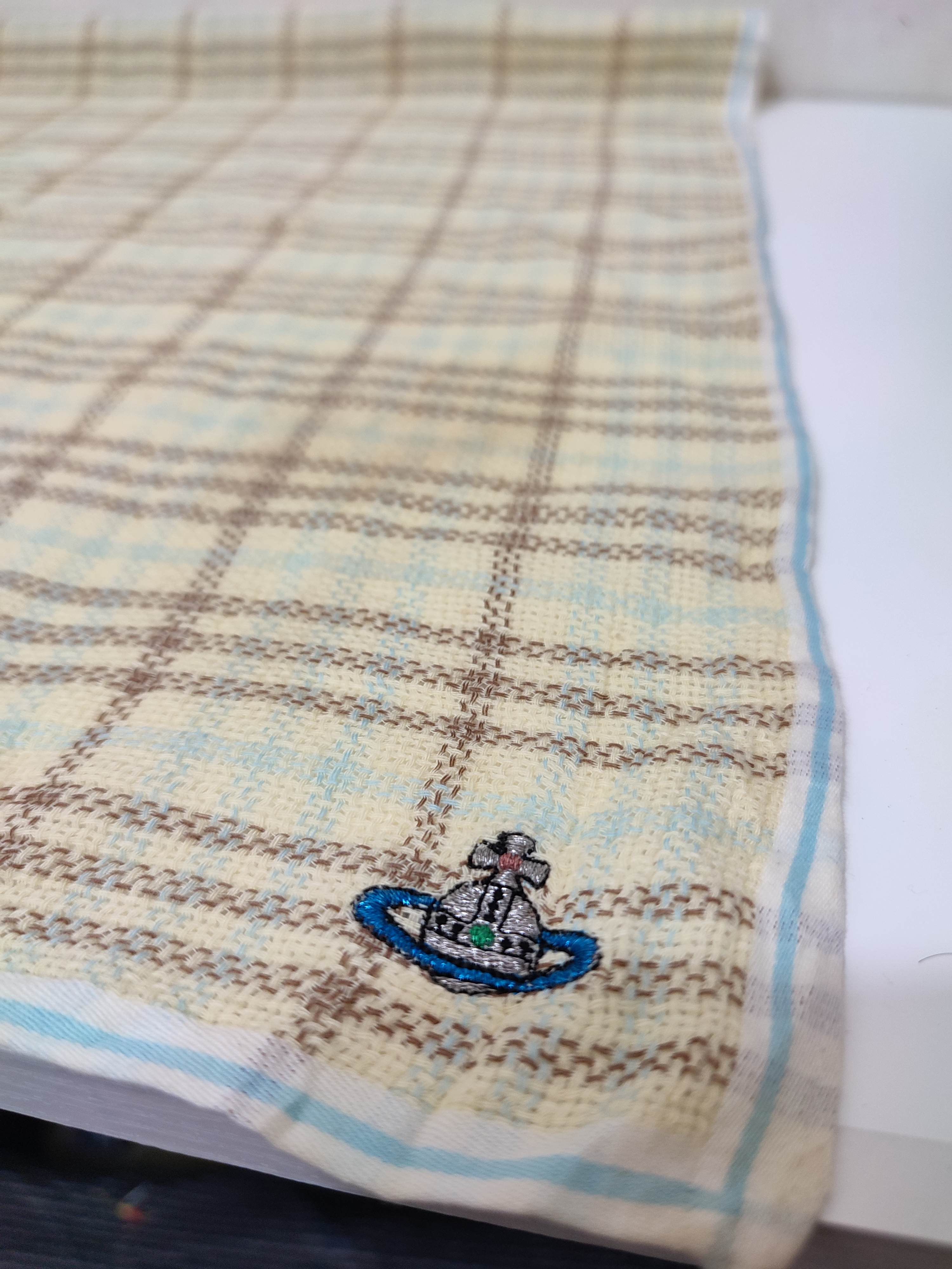 Vivienne Westwood Vivienne Westwood Embroidery Orb Logo Handkerchief Masked Size ONE SIZE - 11 Thumbnail