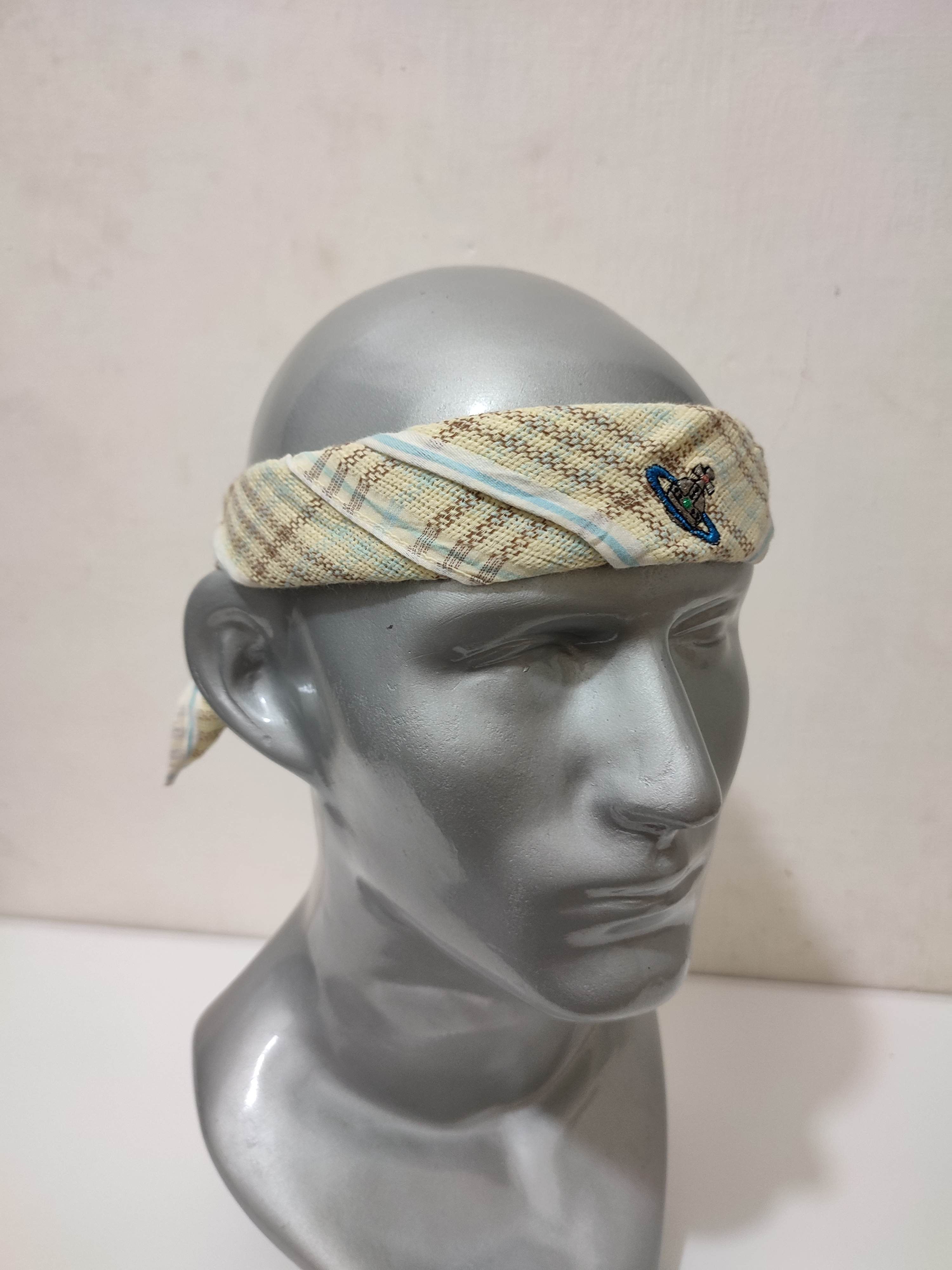 Vivienne Westwood Vivienne Westwood Embroidery Orb Logo Handkerchief Masked Size ONE SIZE - 2 Thumbnail