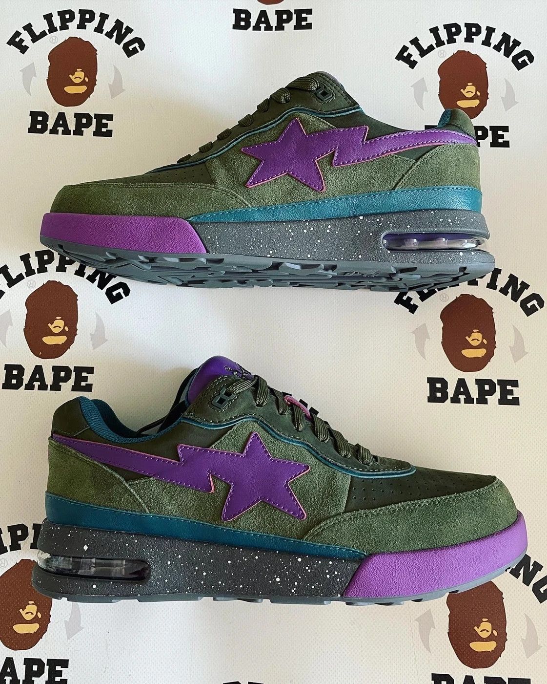 Bape BAPE ROAD STA #2 Size US 7 / EU 40 - 4 Thumbnail