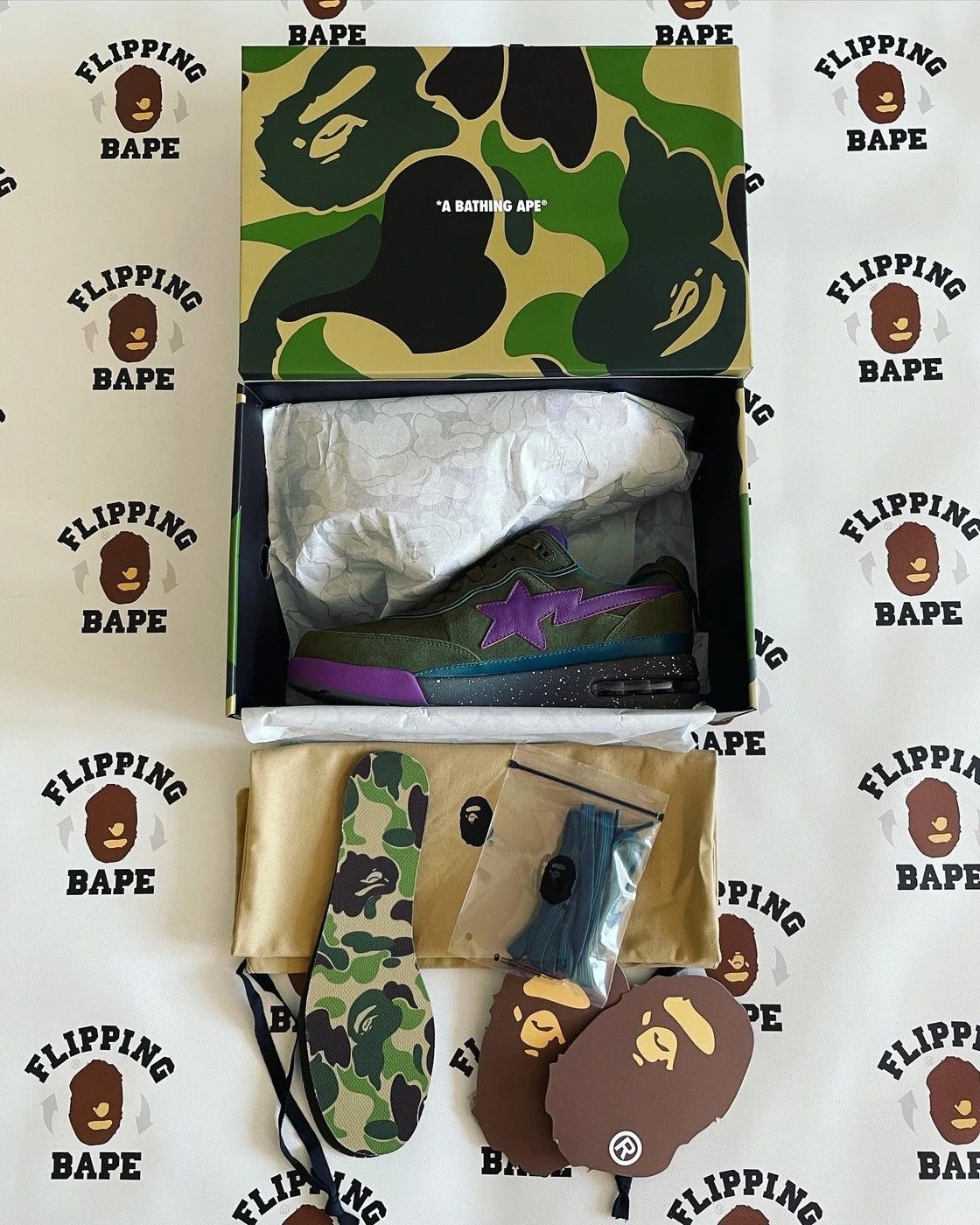 Bape BAPE ROAD STA #2 Size US 7 / EU 40 - 8 Thumbnail