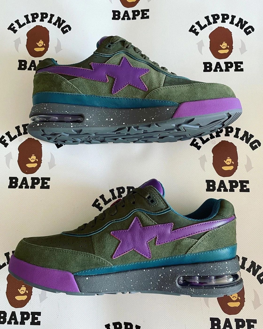 Bape BAPE ROAD STA #2 Size US 7 / EU 40 - 5 Thumbnail