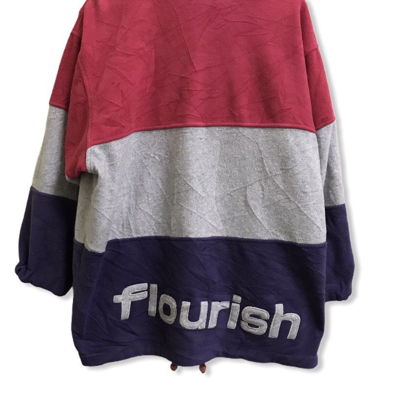 Japanese Brand Vintage 90s Flourish sport studio multicolour big logo. Size US XL / EU 56 / 4 - 2 Thumbnail