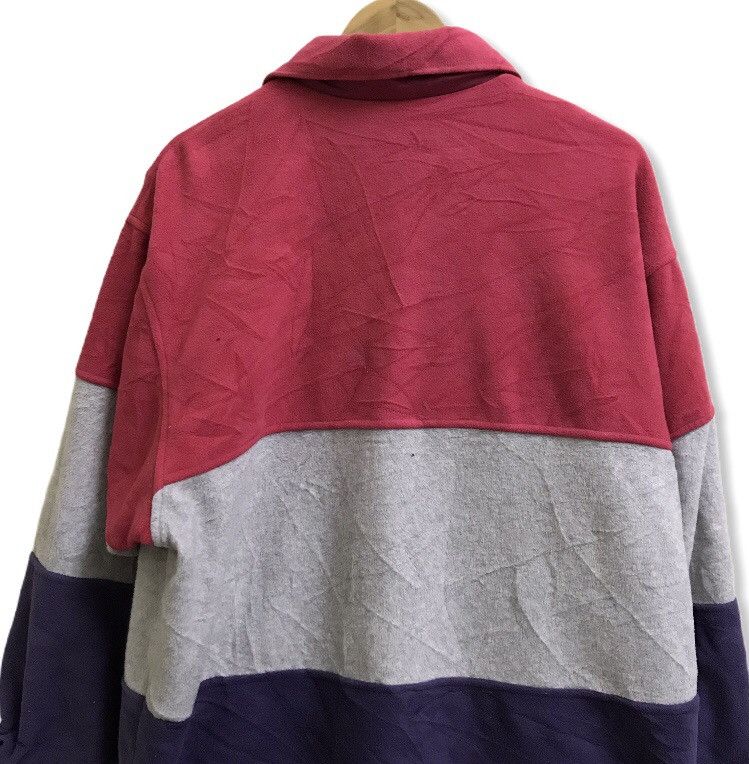 Japanese Brand Vintage 90s Flourish sport studio multicolour big logo. Size US XL / EU 56 / 4 - 3 Thumbnail