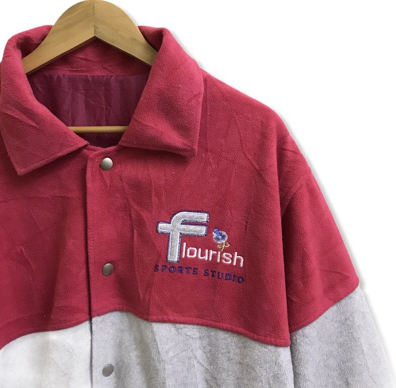 Japanese Brand Vintage 90s Flourish sport studio multicolour big logo. Size US XL / EU 56 / 4 - 7 Thumbnail