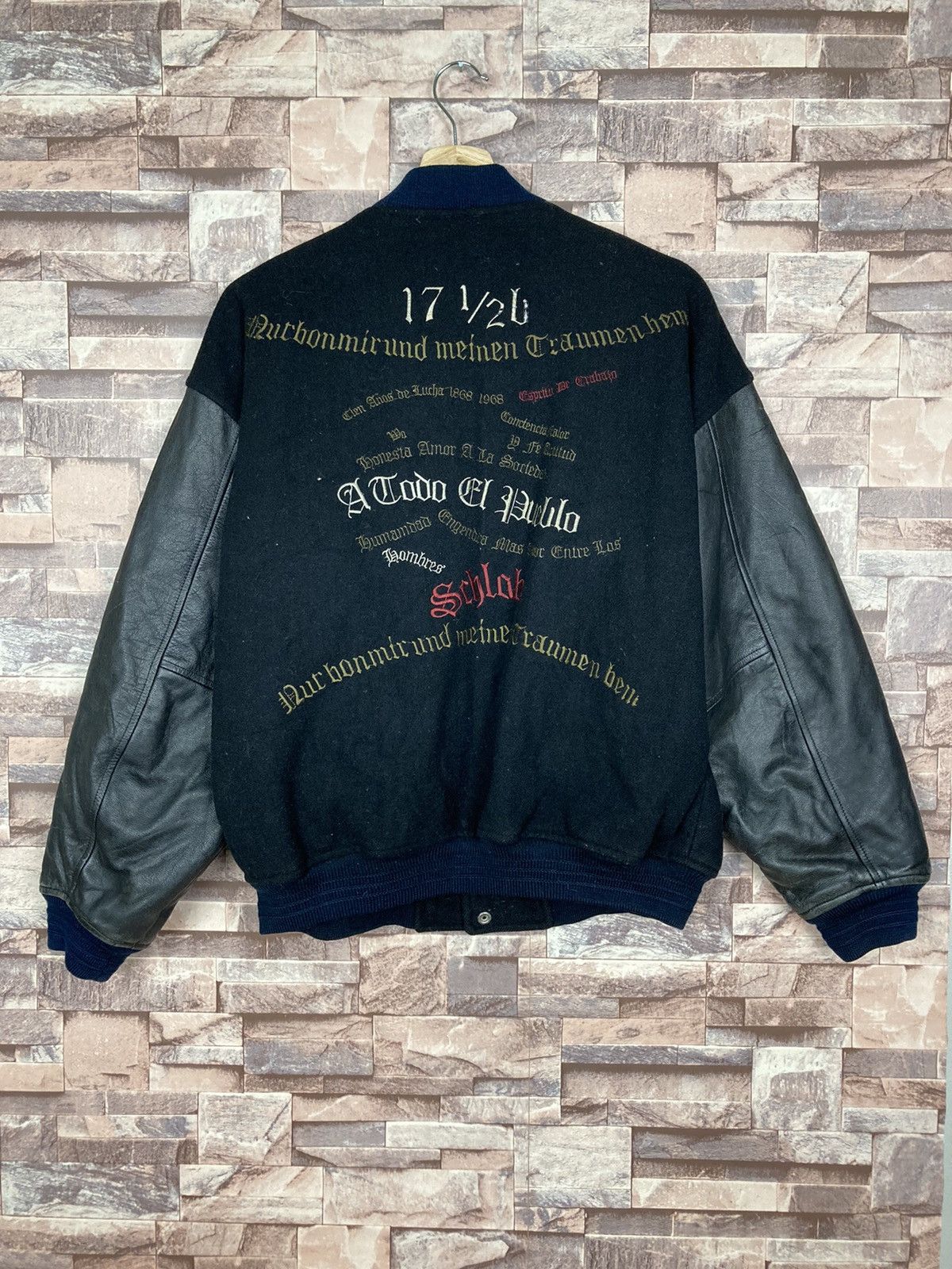 Other xenon men varsity style bomber jacket Size US M / EU 48-50 / 2 - 2 Thumbnail
