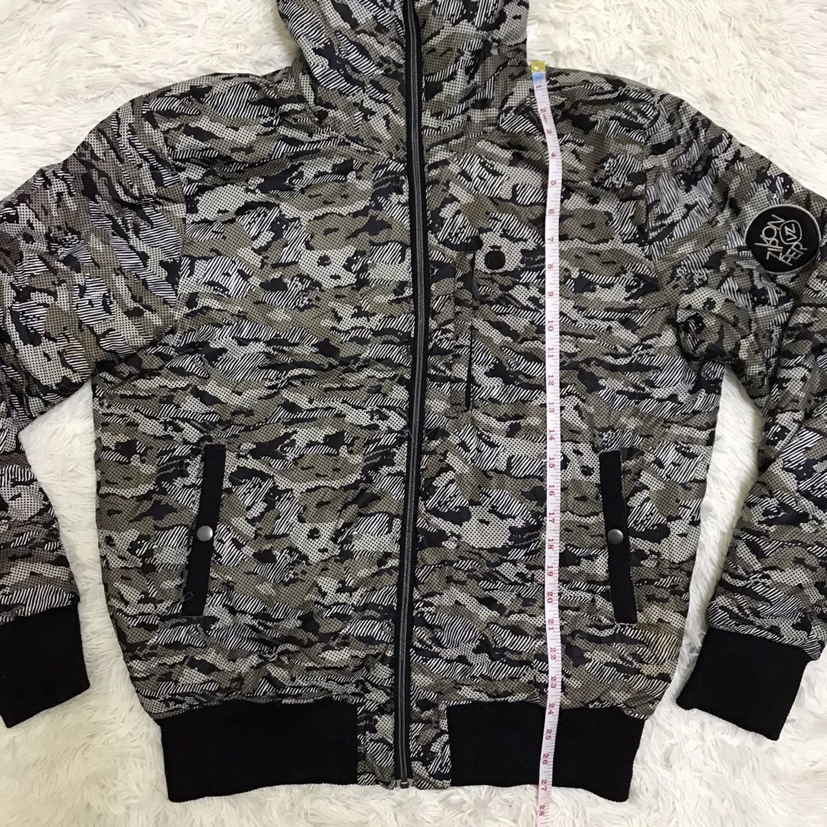 VonZipper Vonzipper fullzipper winbreaker hoodie camo Size US L / EU 52-54 / 3 - 10 Thumbnail