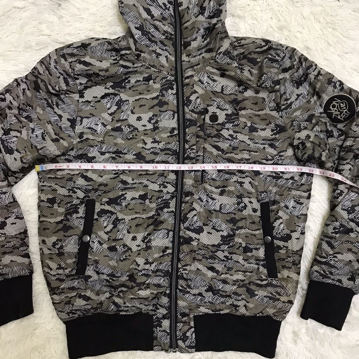 VonZipper Vonzipper fullzipper winbreaker hoodie camo Size US L / EU 52-54 / 3 - 9 Thumbnail