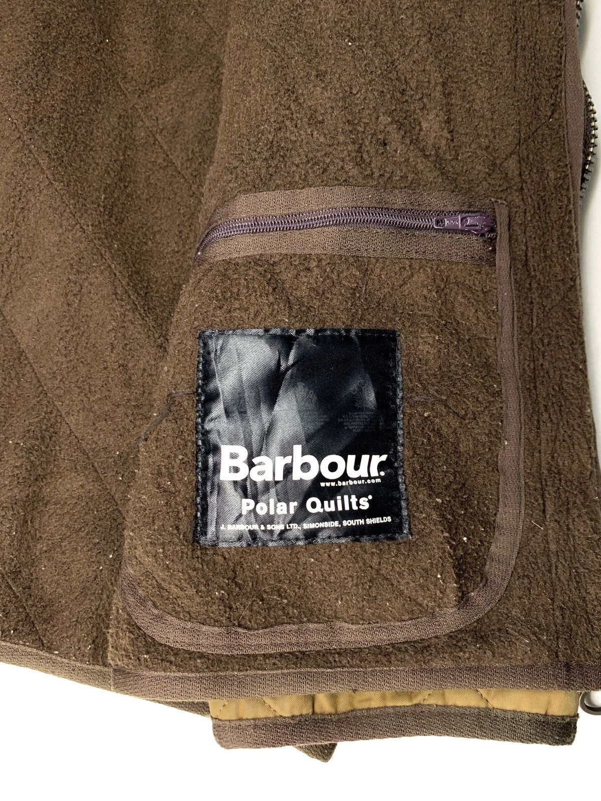 Barbour × Vintage Barbour Polar Quilts Diamond Quilted Jacket Size US M / EU 48-50 / 2 - 9 Thumbnail