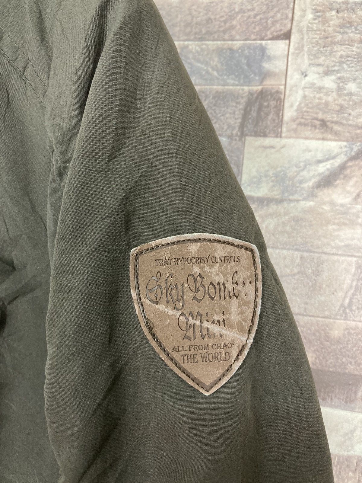 Japanese Brand Sky Bomber Mini Zipper Hoodie Pocket Jacket Size US S / EU 44-46 / 1 - 5 Thumbnail