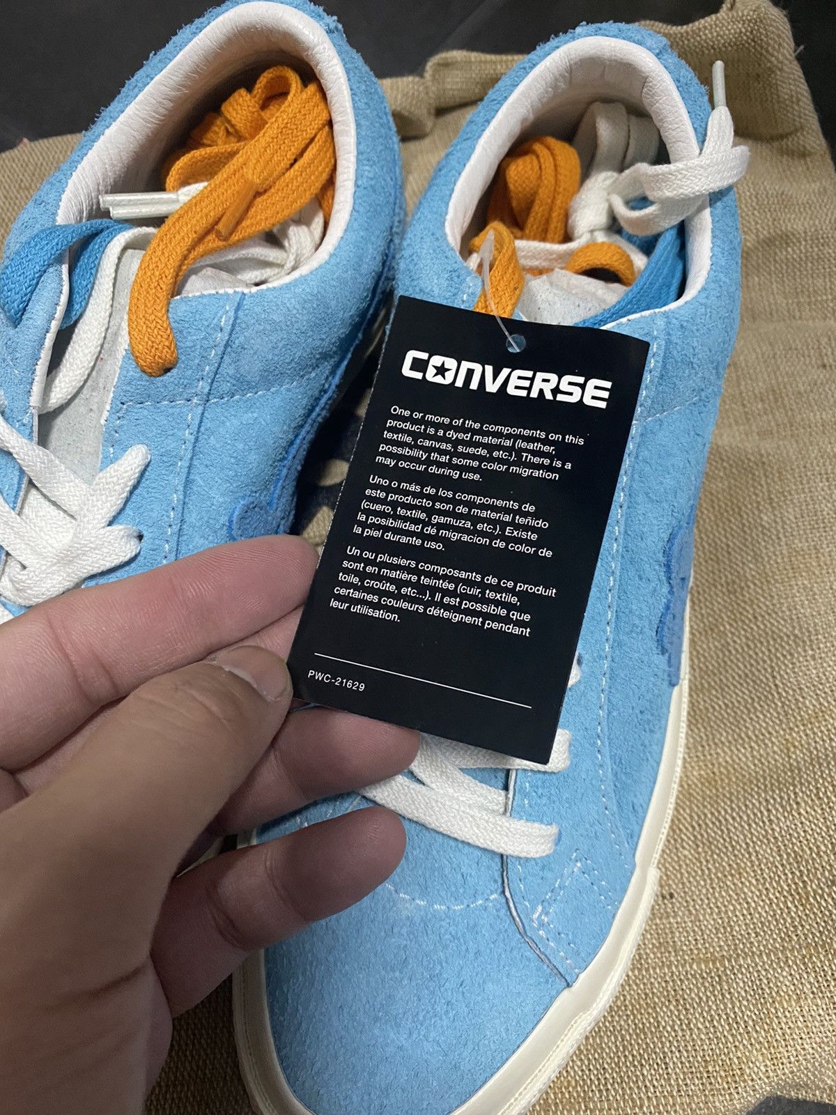 Converse × Golf Wang × Tyler The Creator Converse One Star Golf Le Fleur Blue 2018 5 RARE SIZE Tyler Size US 5 / EU 37 - 2 Thumbnail