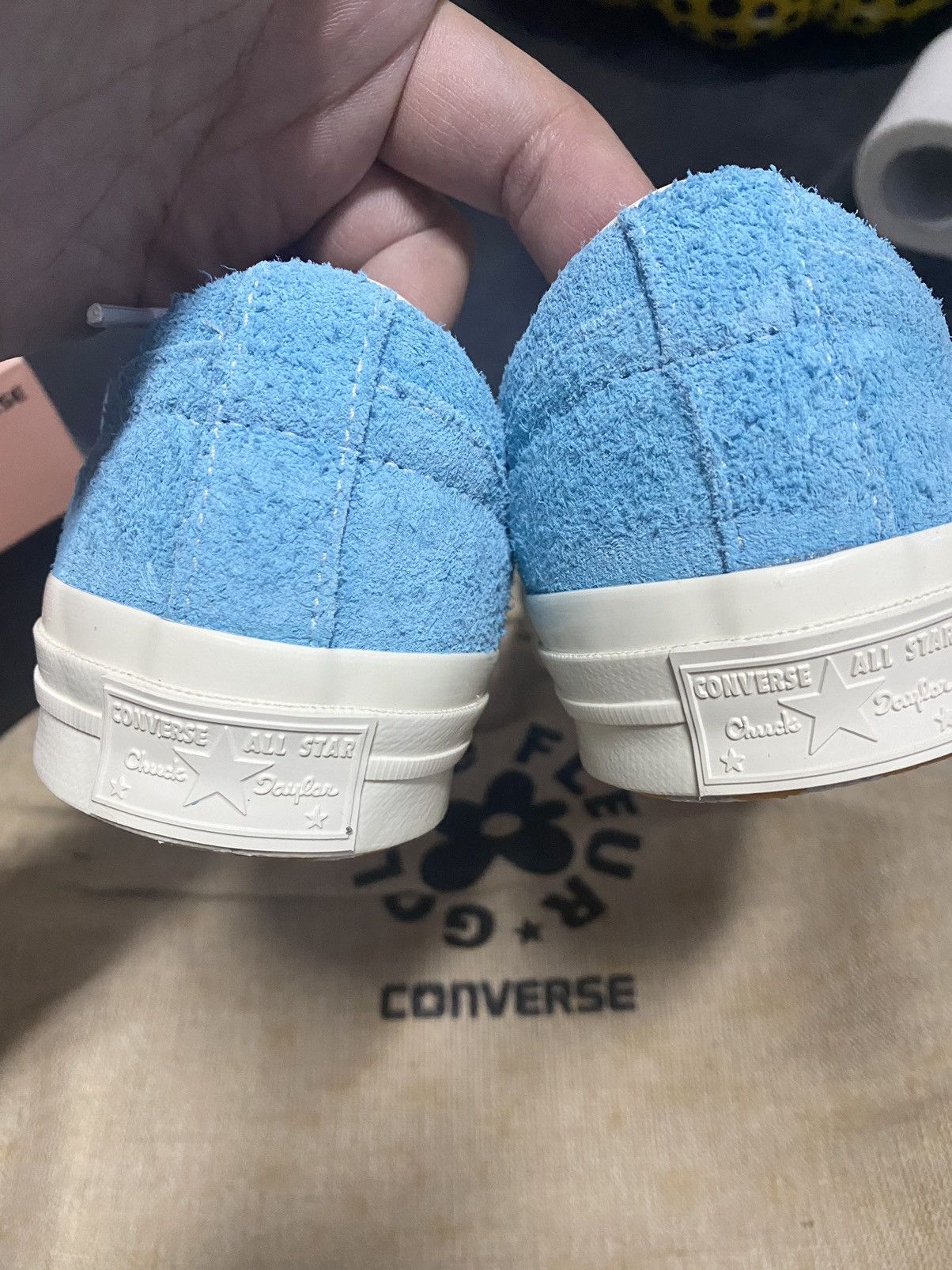 Converse × Golf Wang × Tyler The Creator Converse One Star Golf Le Fleur Blue 2018 5 RARE SIZE Tyler Size US 5 / EU 37 - 3 Thumbnail