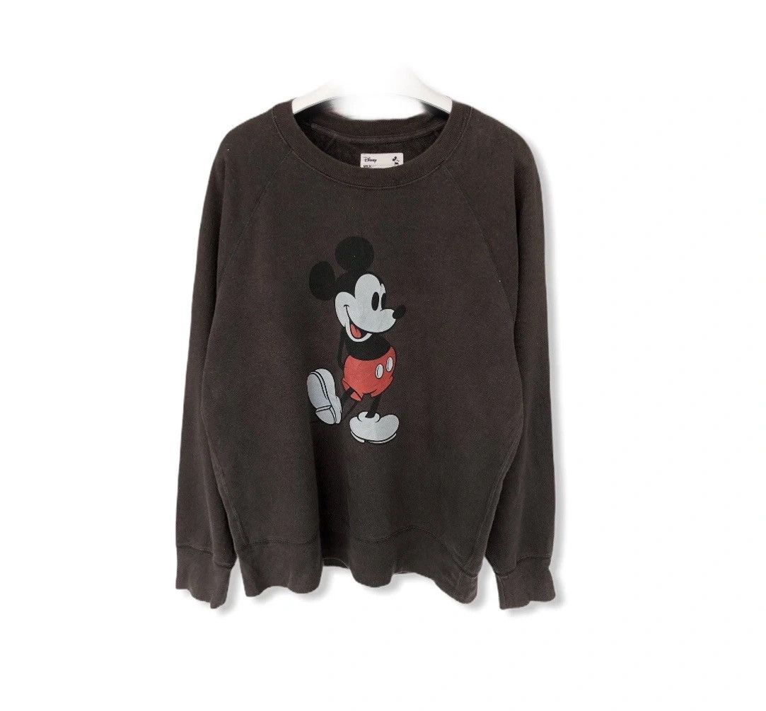 image of Uniqlo Disney Mickey Mouse Stands Sweatshirt, Men's (Size Large)