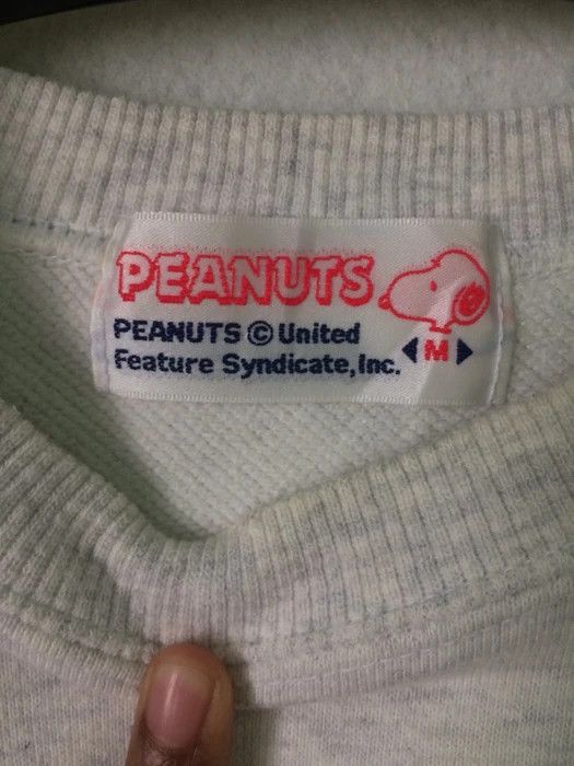 Disney × Peanuts Peanuts Snoopy Crewneck Small Logo Sweatshirt Size US M / EU 48-50 / 2 - 3 Thumbnail