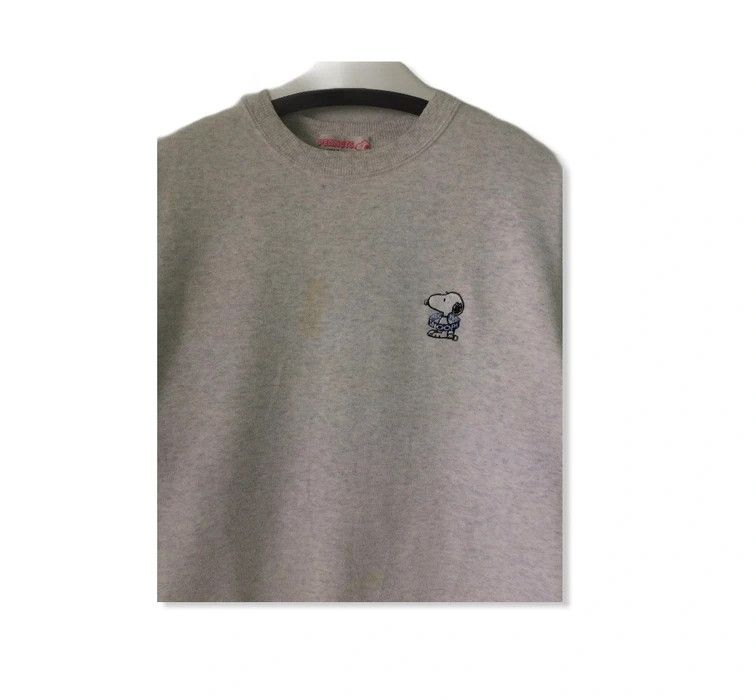 Disney × Peanuts Peanuts Snoopy Crewneck Small Logo Sweatshirt Size US M / EU 48-50 / 2 - 2 Thumbnail