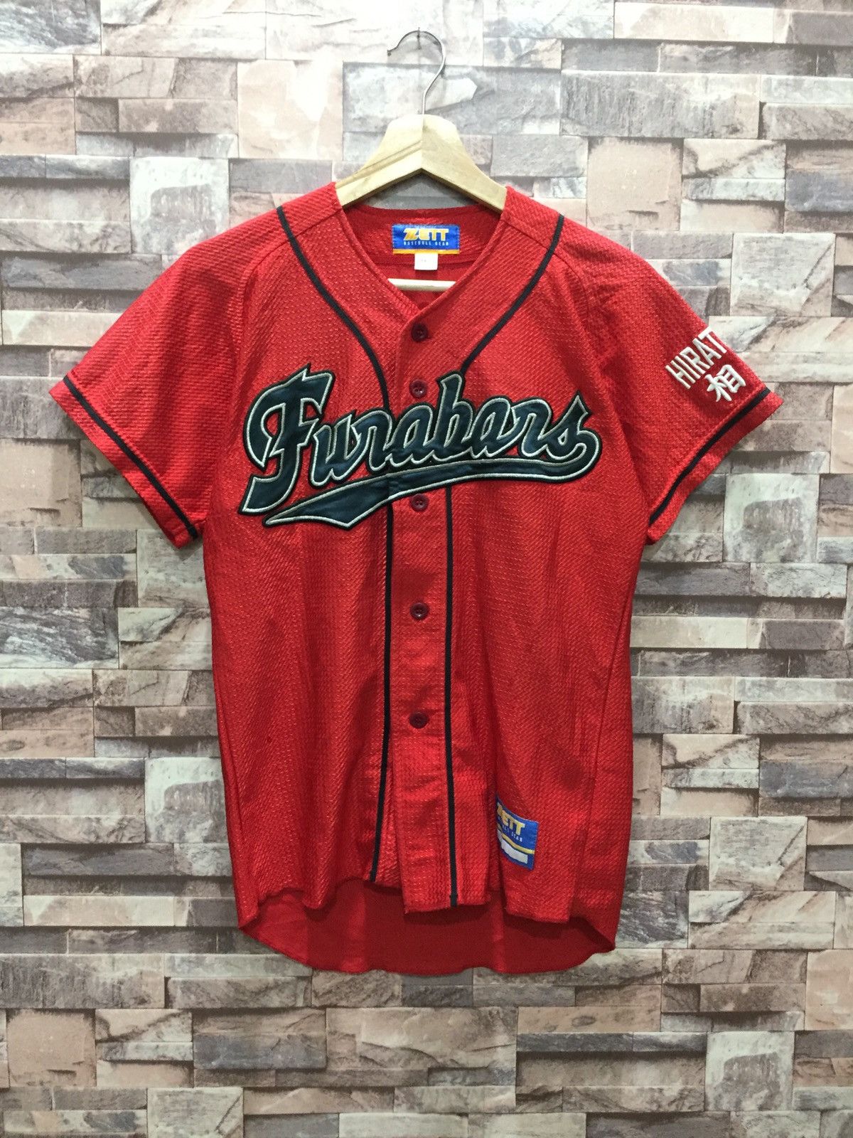 Japanese Brand Funabans Baseball Jersey #6-52 Size US XS / EU 42 / 0 - 1 Thumbnail