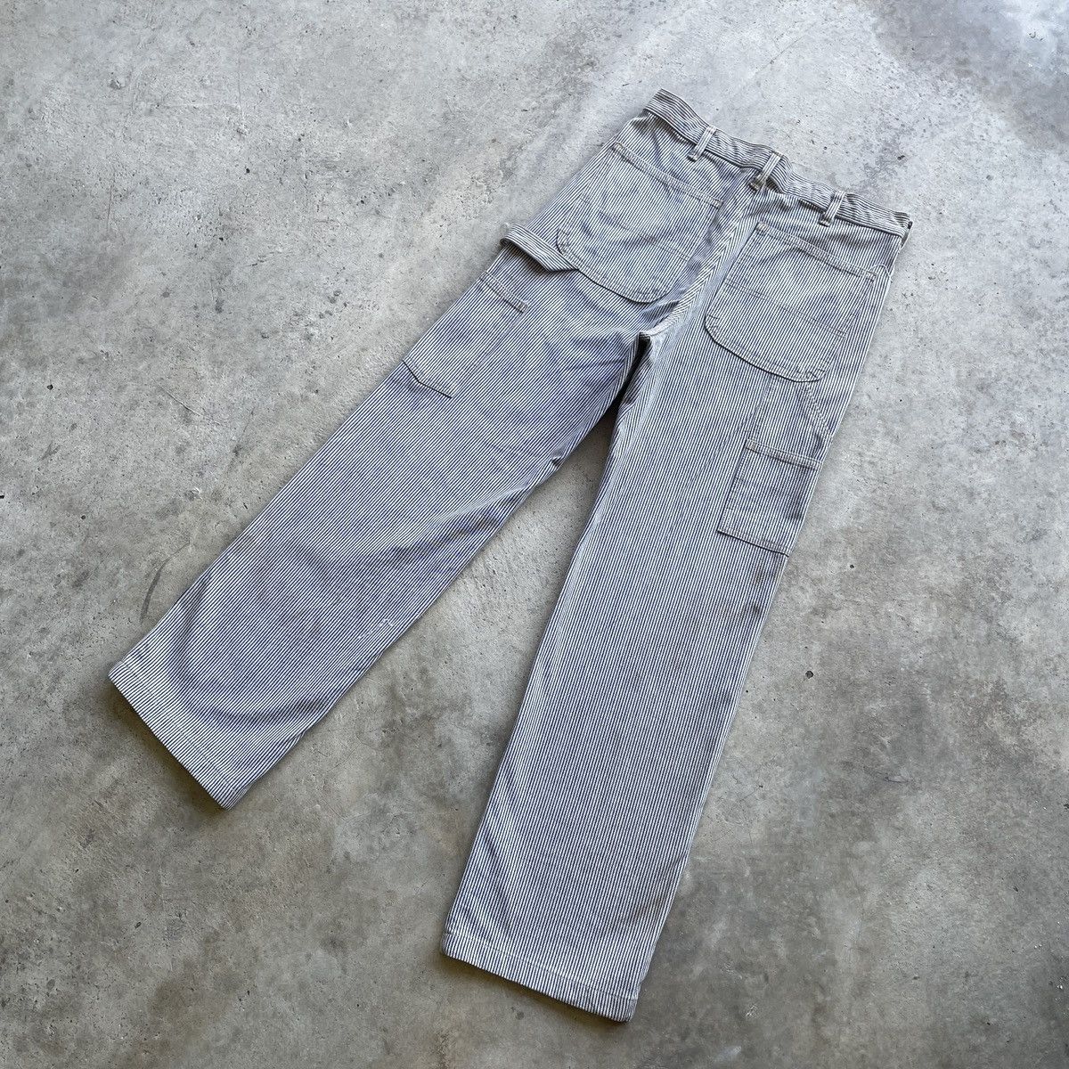 Japanese Brand Vintage Octopus Army Faded Striped Cargo Pants Tactical W30 Size US 30 / EU 46 - 14 Thumbnail