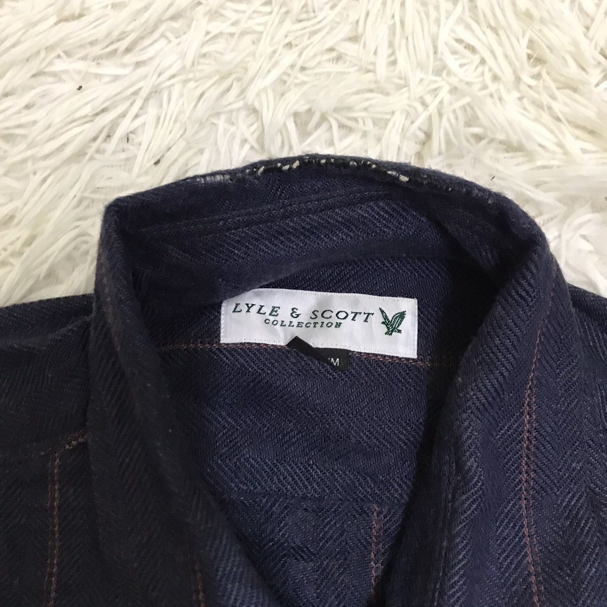 Japanese Brand × Lyle & Scott × Vintage Vintage lyle&scout single pocket pyjamas sleepwear Size US M / EU 48-50 / 2 - 5 Thumbnail