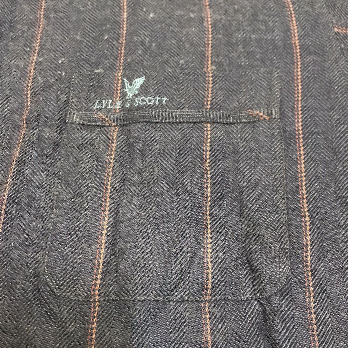 Japanese Brand × Lyle & Scott × Vintage Vintage lyle&scout single pocket pyjamas sleepwear Size US M / EU 48-50 / 2 - 7 Thumbnail