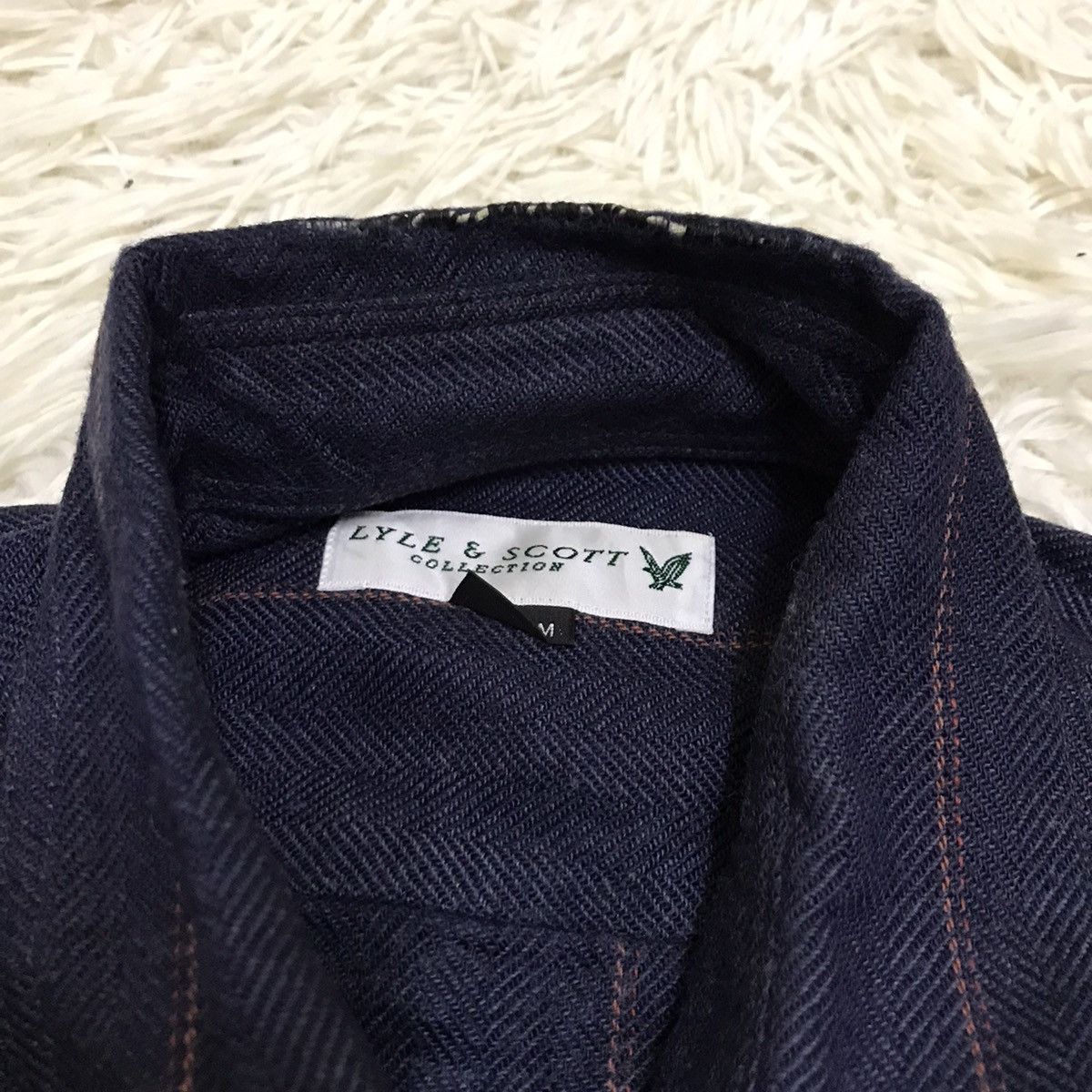 Japanese Brand × Lyle & Scott × Vintage Vintage lyle&scout single pocket pyjamas sleepwear Size US M / EU 48-50 / 2 - 6 Thumbnail