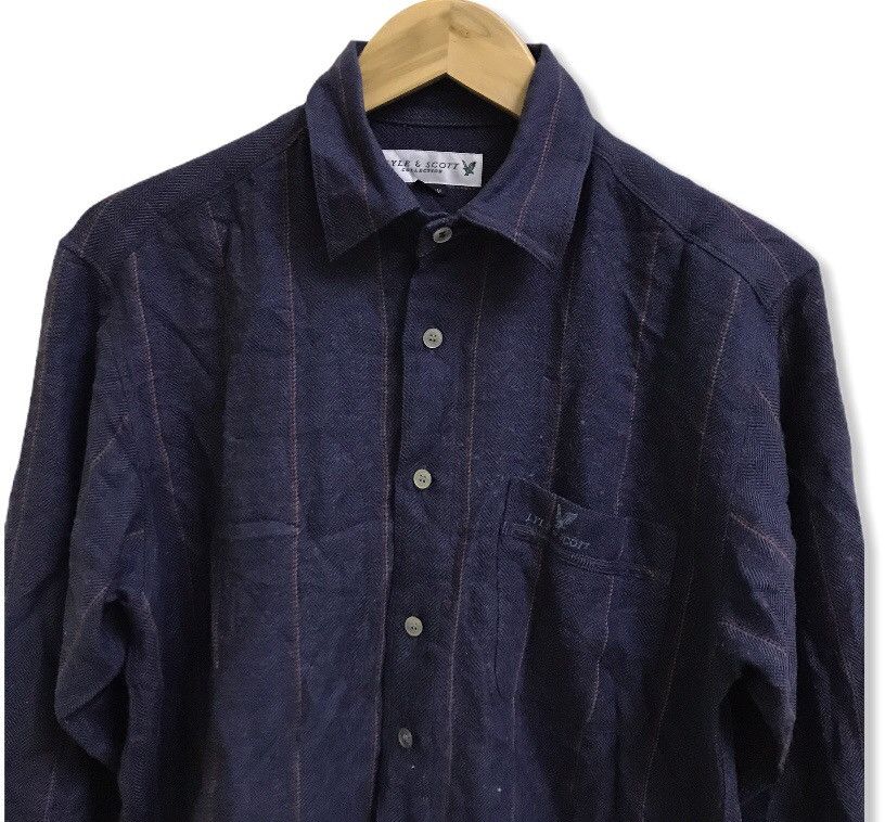 Japanese Brand × Lyle & Scott × Vintage Vintage lyle&scout single pocket pyjamas sleepwear Size US M / EU 48-50 / 2 - 2 Thumbnail