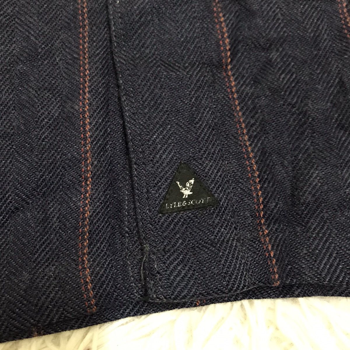 Japanese Brand × Lyle & Scott × Vintage Vintage lyle&scout single pocket pyjamas sleepwear Size US M / EU 48-50 / 2 - 8 Thumbnail