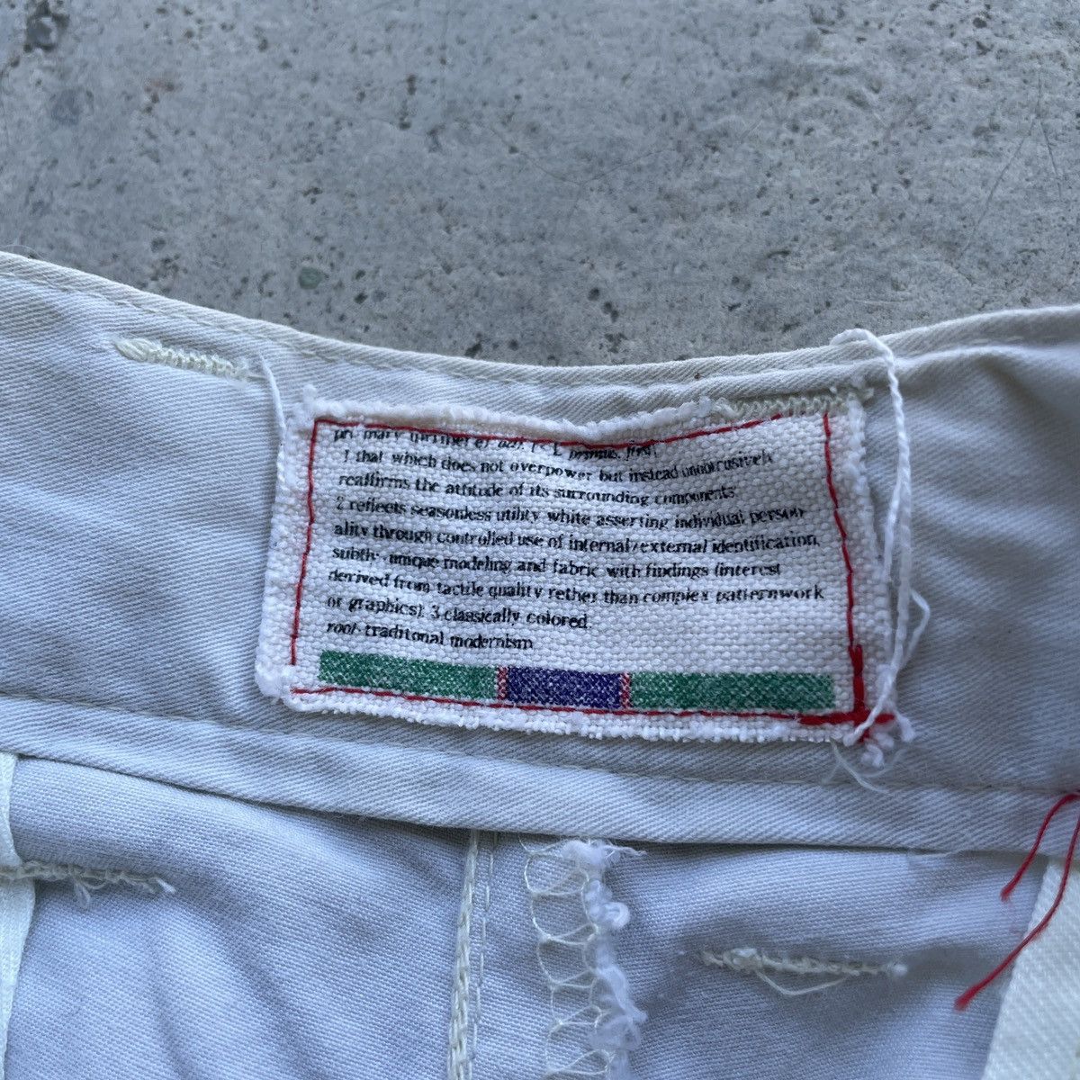 Alexander Julian × Colours × White's Boots Vintage Colours By Alexander Julian Whites Trousers Pants Size US 28 / EU 44 - 9 Thumbnail