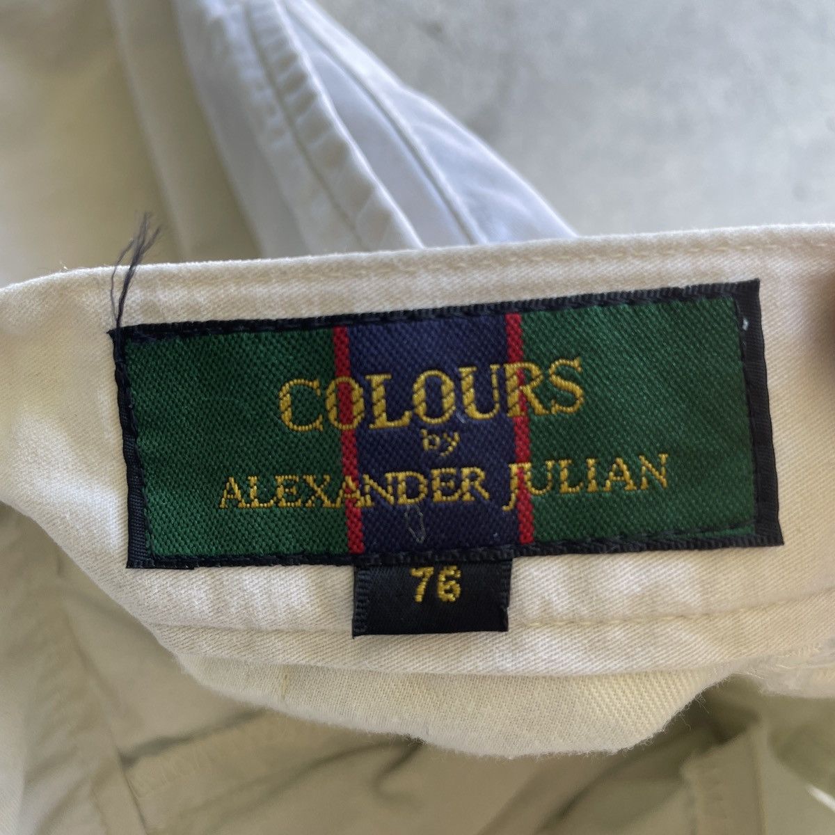 Alexander Julian × Colours × White's Boots Vintage Colours By Alexander Julian Whites Trousers Pants Size US 28 / EU 44 - 10 Thumbnail